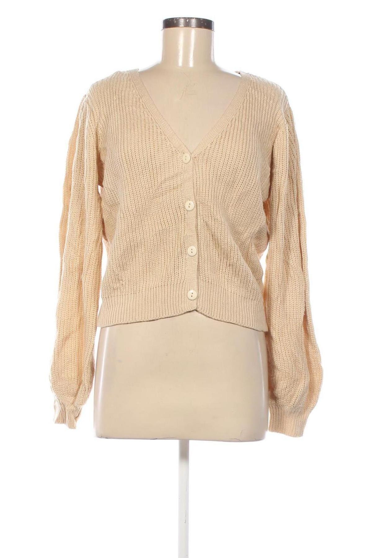 Damen Strickjacke Hound, Größe XL, Farbe Beige, Preis 28,99 €