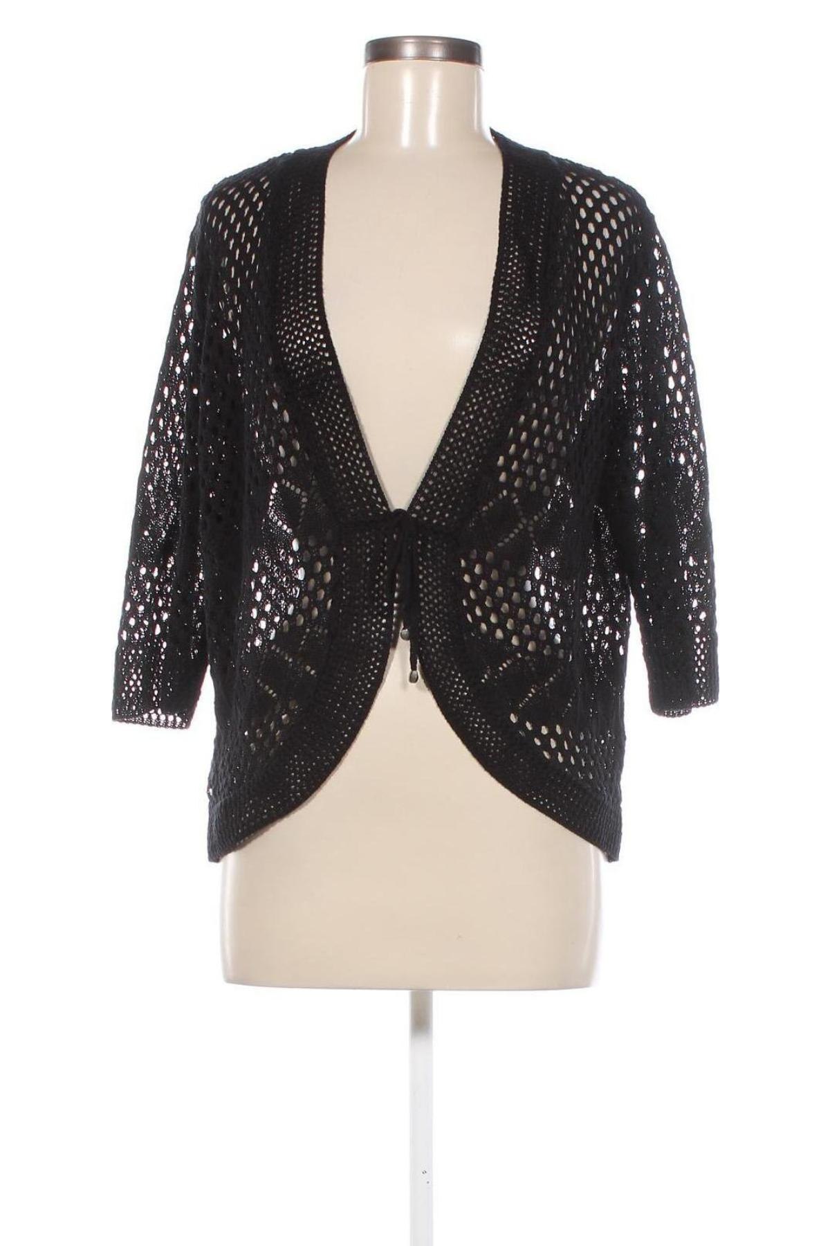 Cardigan de damă Knitt, Mărime XXL, Culoare Negru, Preț 38,99 Lei