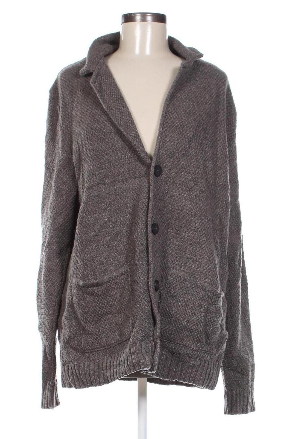 Damen Strickjacke LC Waikiki, Größe XXL, Farbe Grau, Preis € 33,99