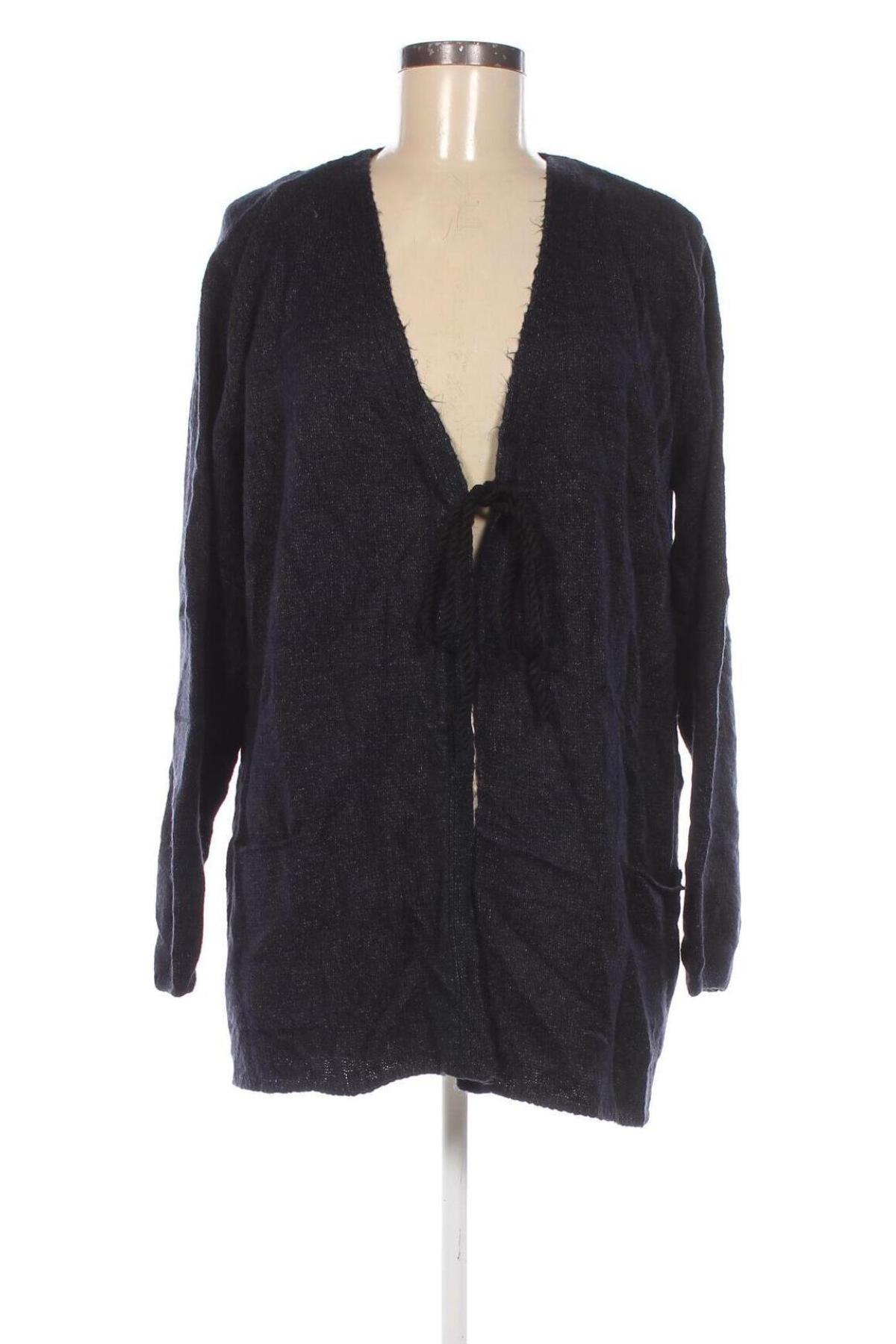 Cardigan de damă Laura Torelli, Mărime M, Culoare Albastru, Preț 28,99 Lei