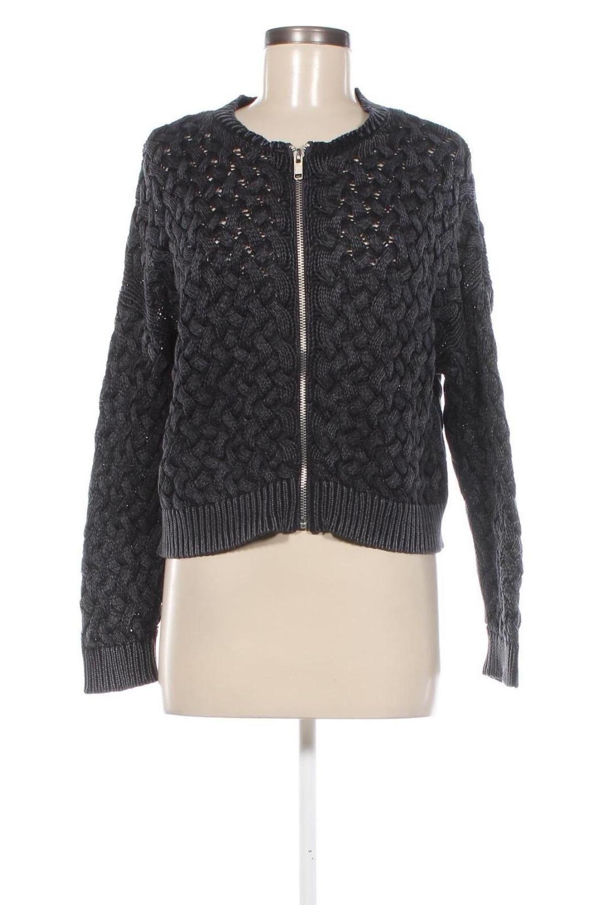 Damen Strickjacke Monki, Größe S, Farbe Grau, Preis 17,99 €