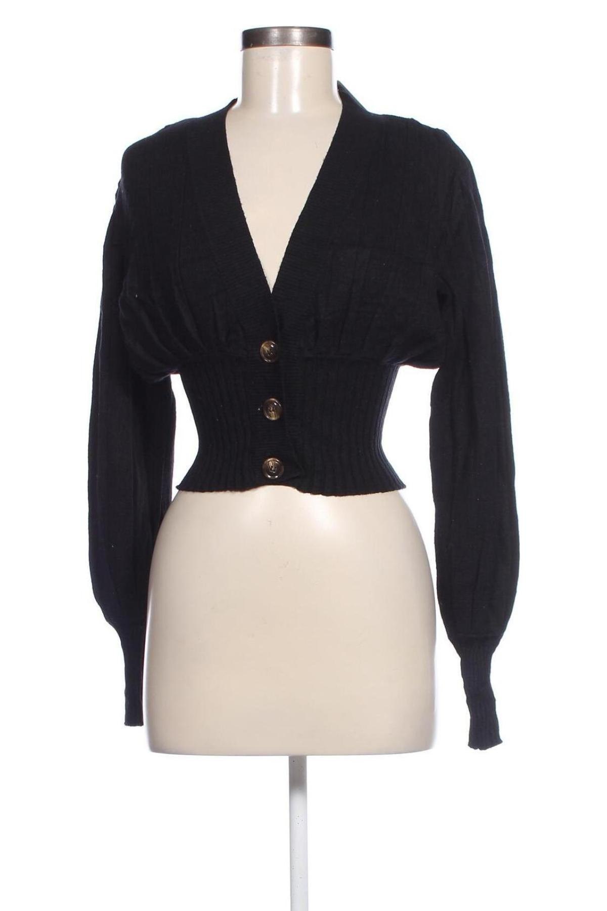 Cardigan de damă NA-KD, Mărime XS, Culoare Negru, Preț 134,99 Lei