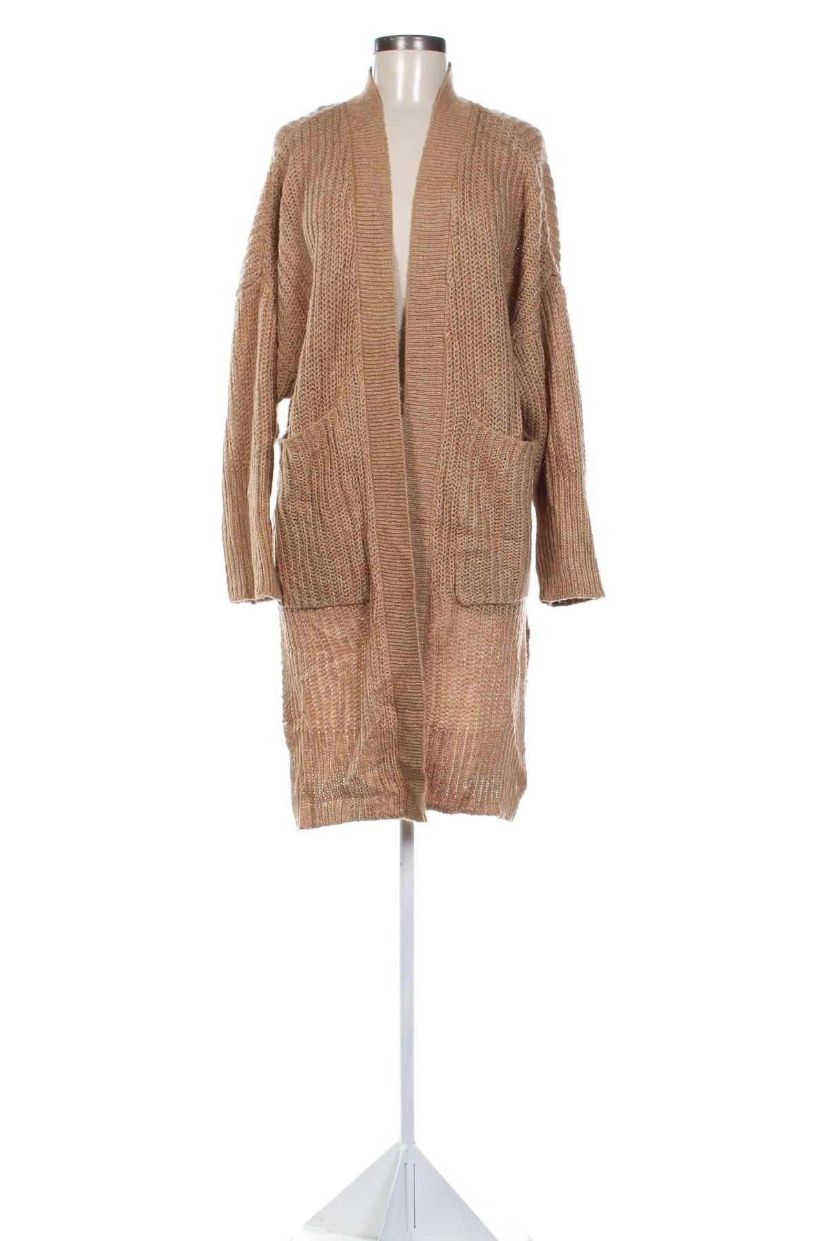 Damen Strickjacke Noisy May, Größe S, Farbe Beige, Preis 19,99 €