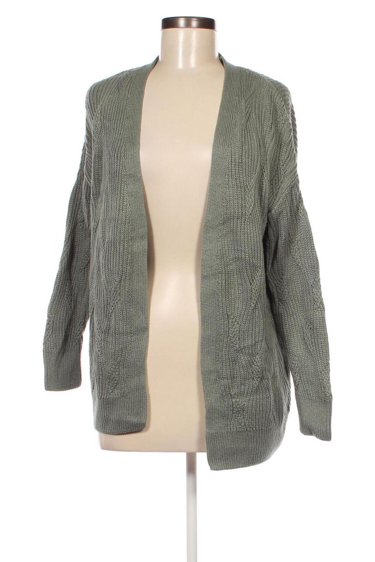 Damen Strickjacke Pimkie, Größe S, Farbe Grün, Preis 3,99 €