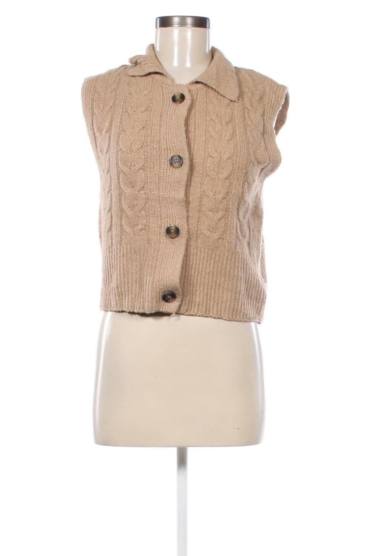 Damen Strickjacke Pink Rose, Größe S, Farbe Beige, Preis € 6,49