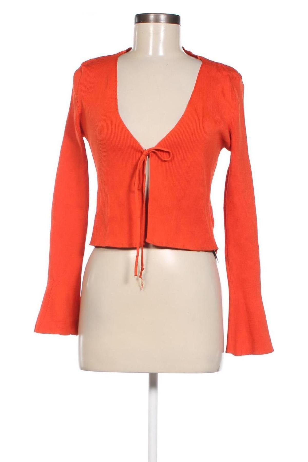 Damen Strickjacke Primark, Größe M, Farbe Orange, Preis 4,99 €