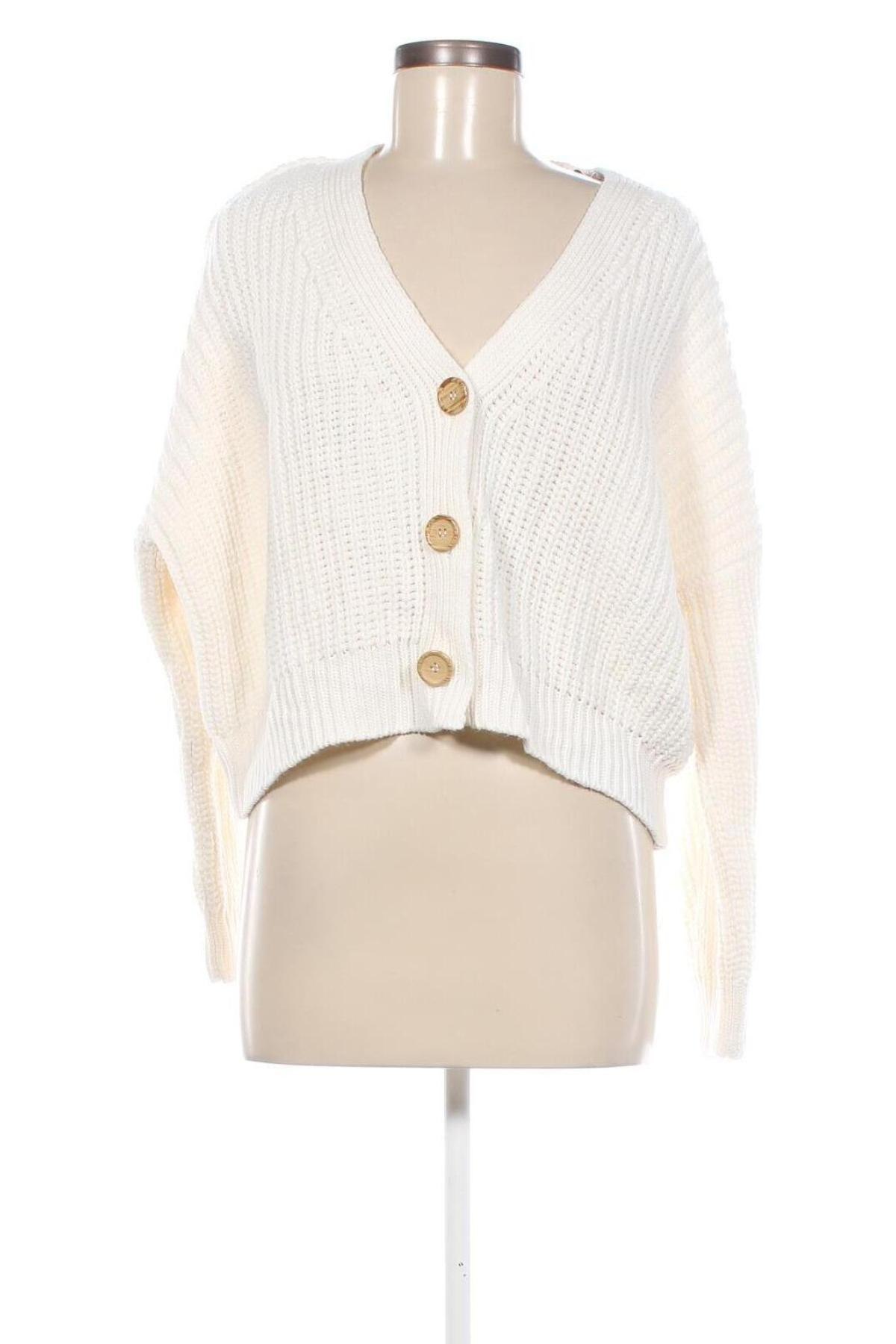 Cardigan de damă Reserved, Mărime M, Culoare Alb, Preț 52,99 Lei