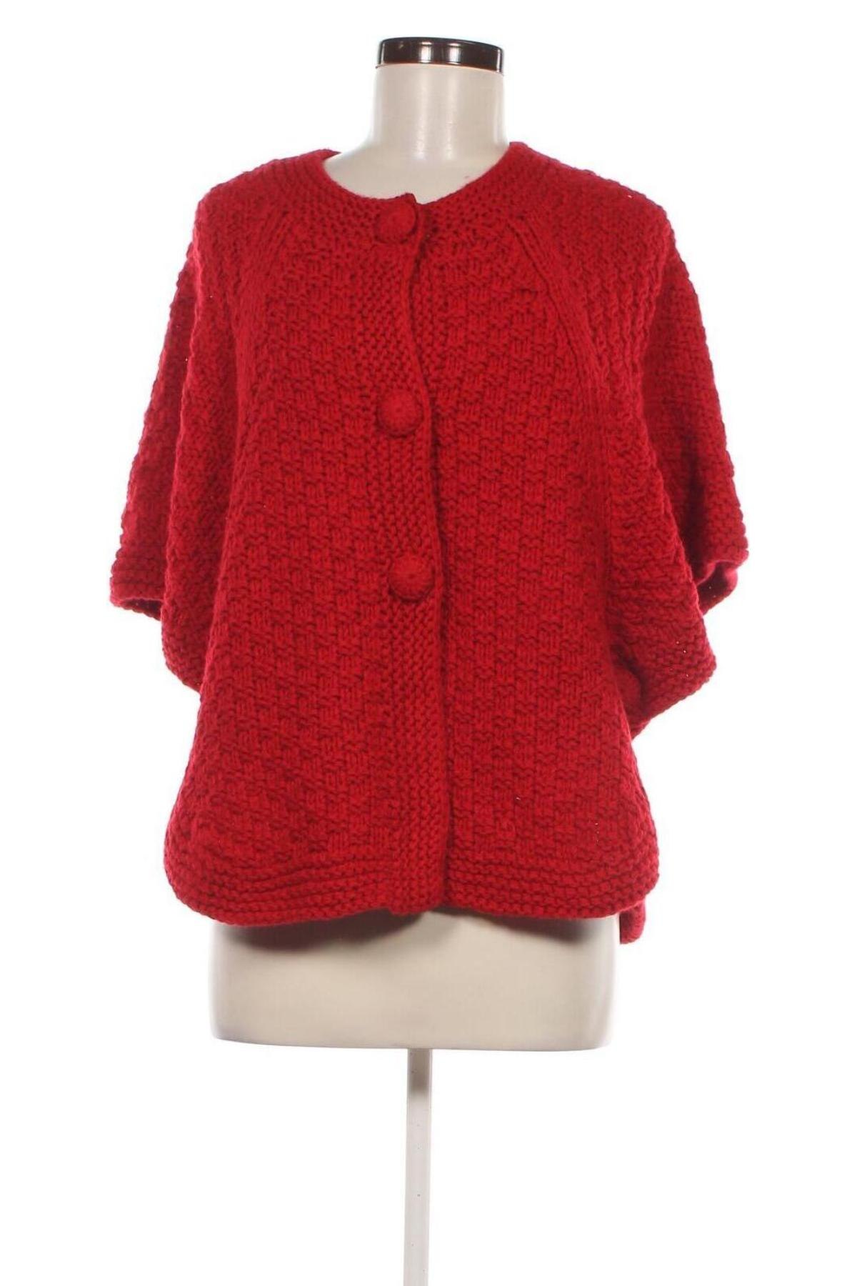 Damen Strickjacke Riu, Größe M, Farbe Rot, Preis 11,99 €