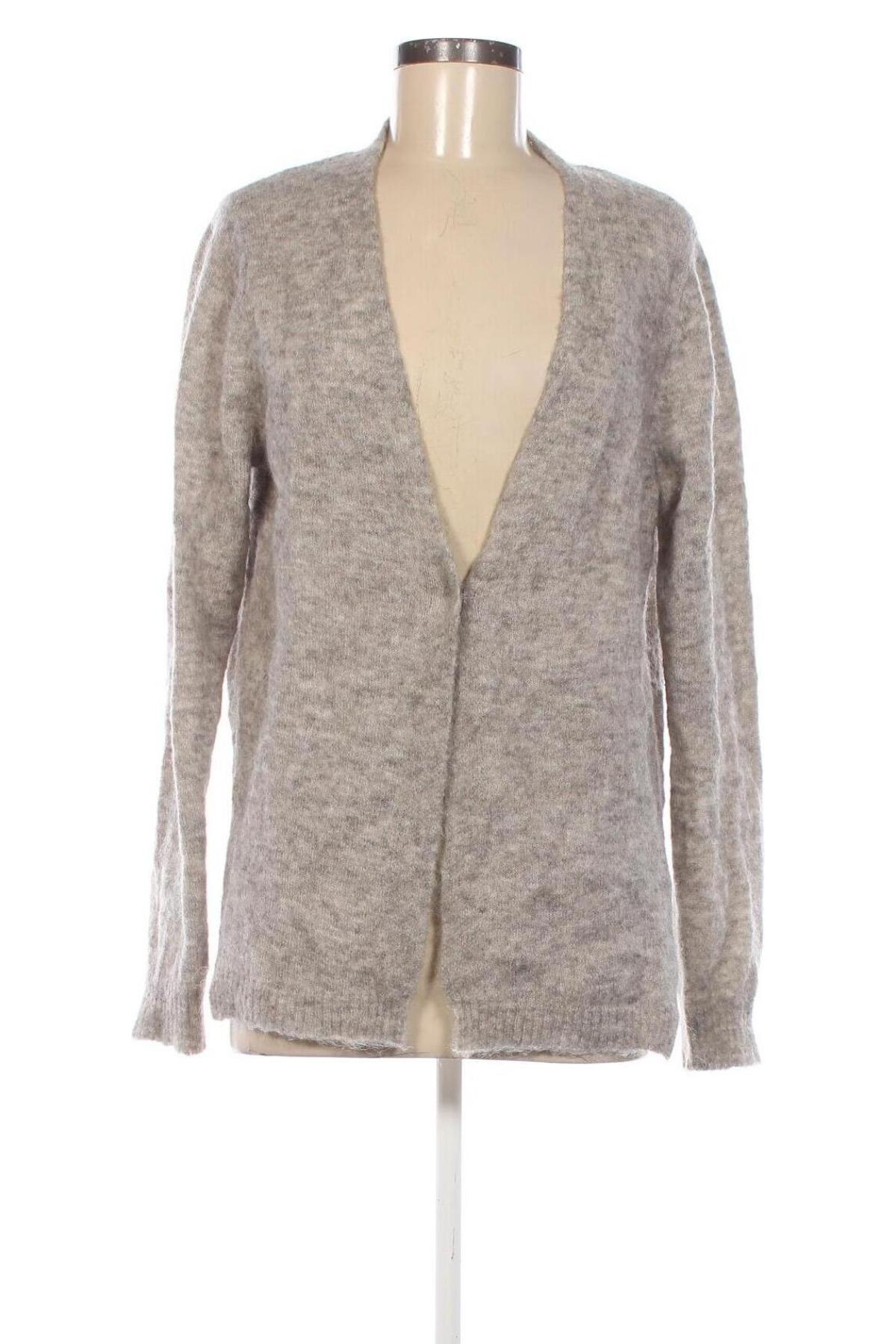 Damen Strickjacke Sandwich_, Größe L, Farbe Grau, Preis € 10,99