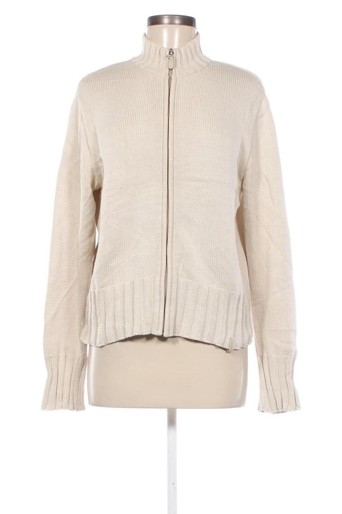 Damen Strickjacke Street One, Größe L, Farbe Beige, Preis 10,49 €