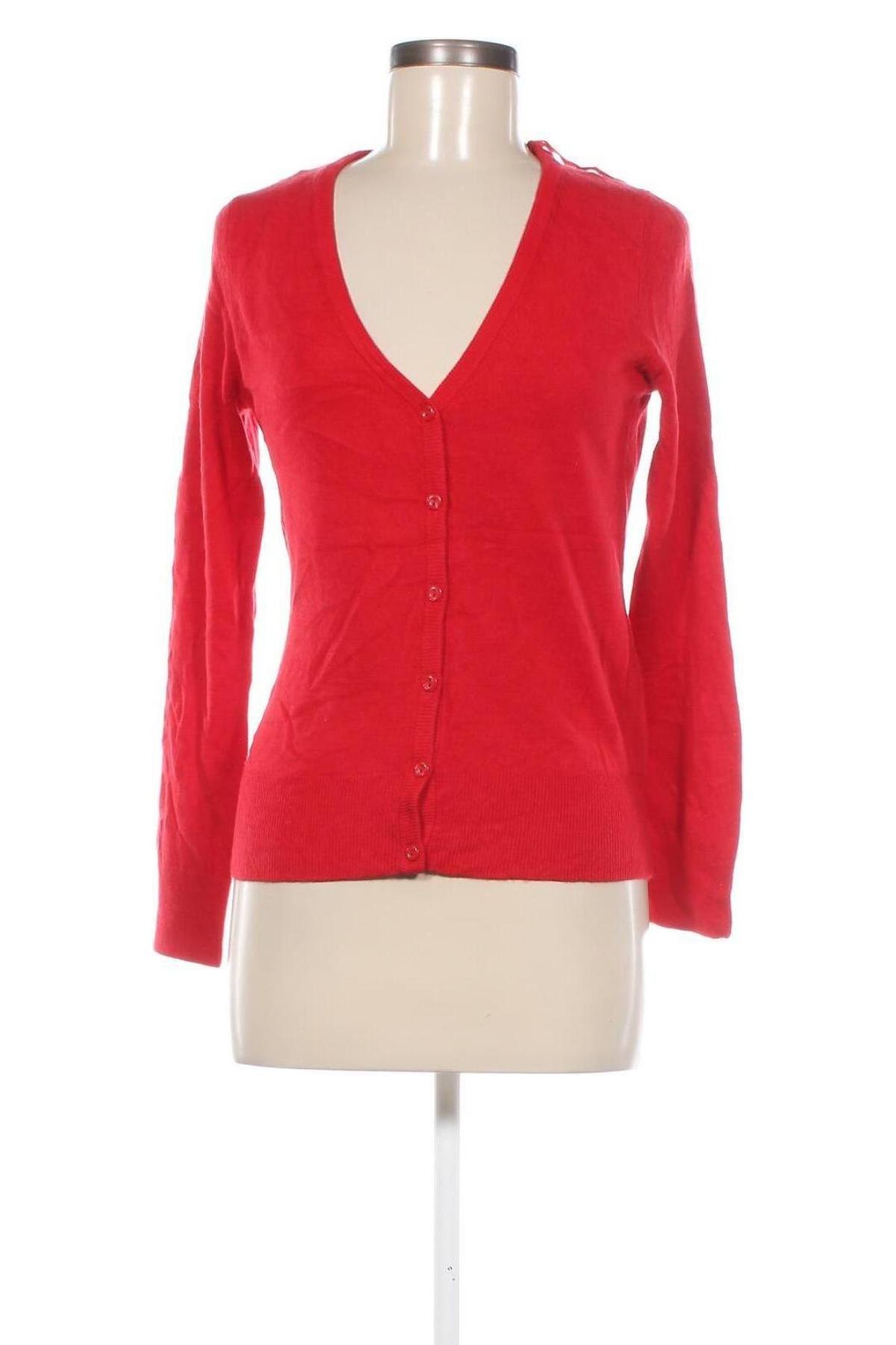 Damen Strickjacke Target, Größe S, Farbe Rot, Preis 5,49 €