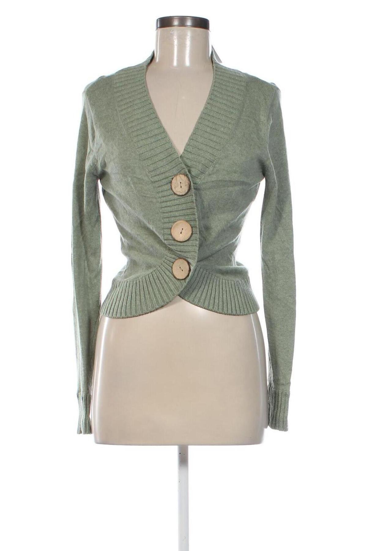 Cardigan de damă Twiggy, Mărime M, Culoare Verde, Preț 35,99 Lei