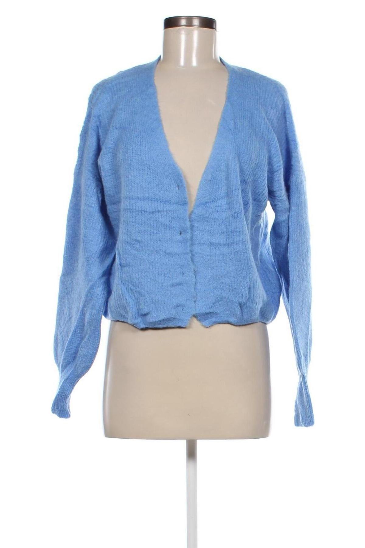 Cardigan de damă V Milano, Mărime M, Culoare Albastru, Preț 48,99 Lei