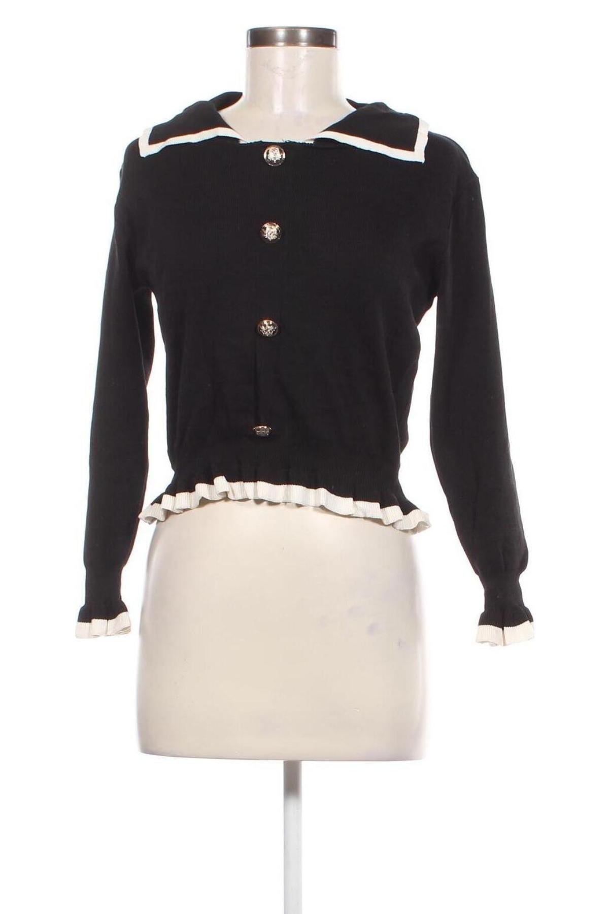 Cardigan de damă Valley Girl, Mărime M, Culoare Negru, Preț 38,99 Lei