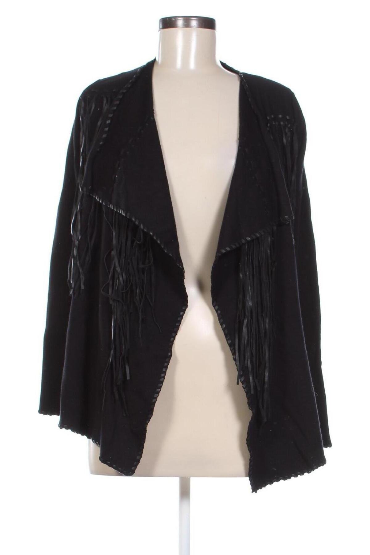 Cardigan de damă Zara, Mărime S, Culoare Negru, Preț 30,99 Lei