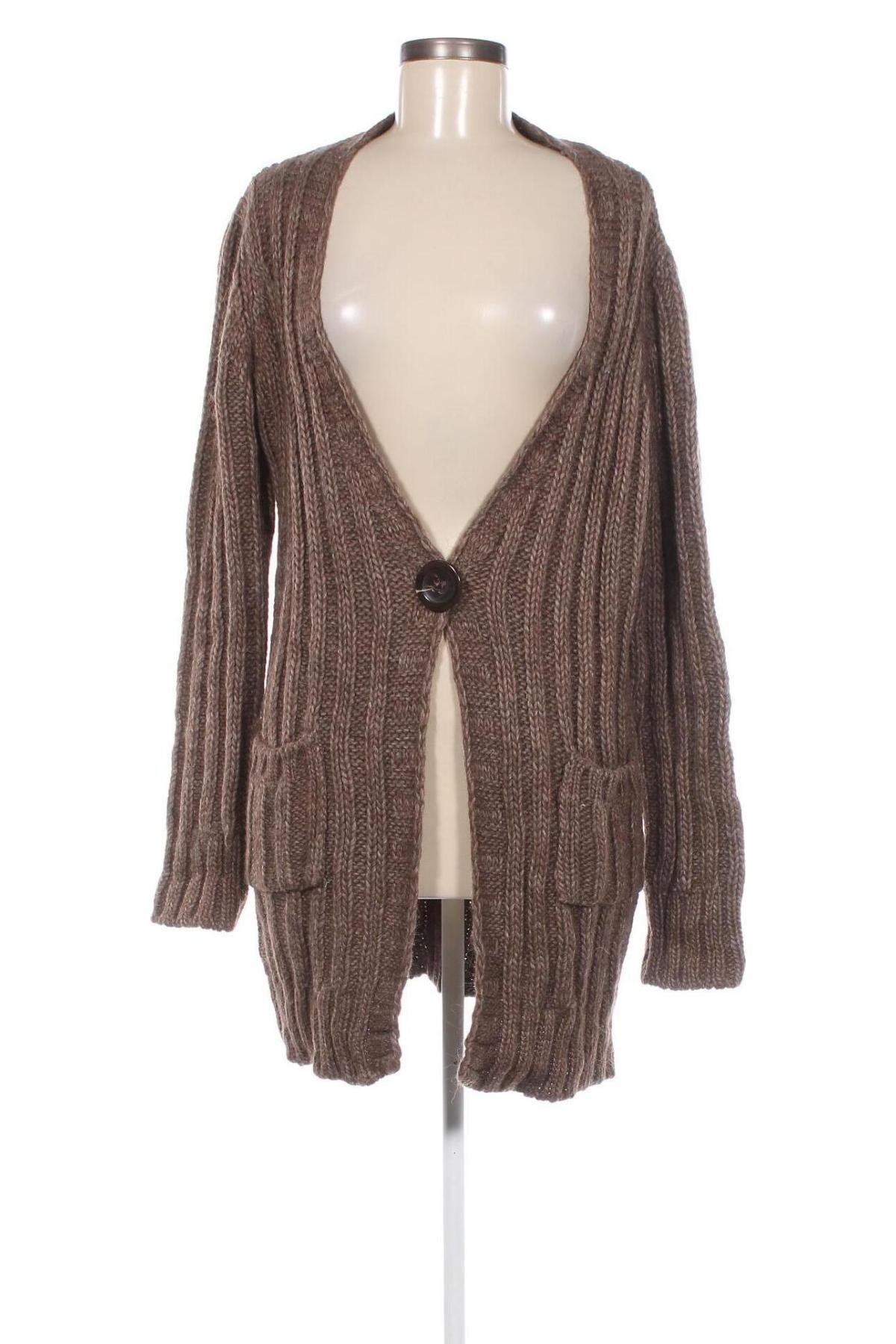 Cardigan de damă Zara, Mărime M, Culoare Maro, Preț 88,99 Lei