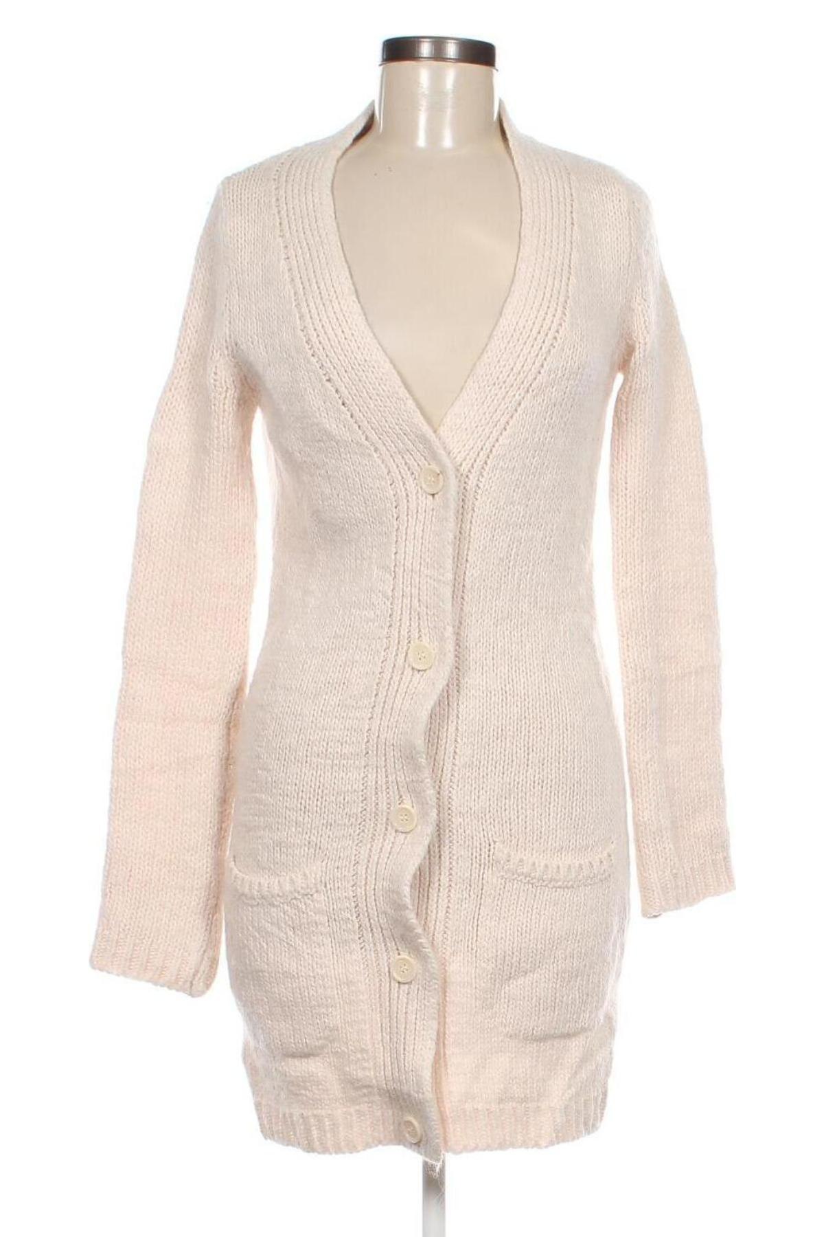 Damen Strickjacke Zara Knitwear, Größe M, Farbe Beige, Preis € 9,49