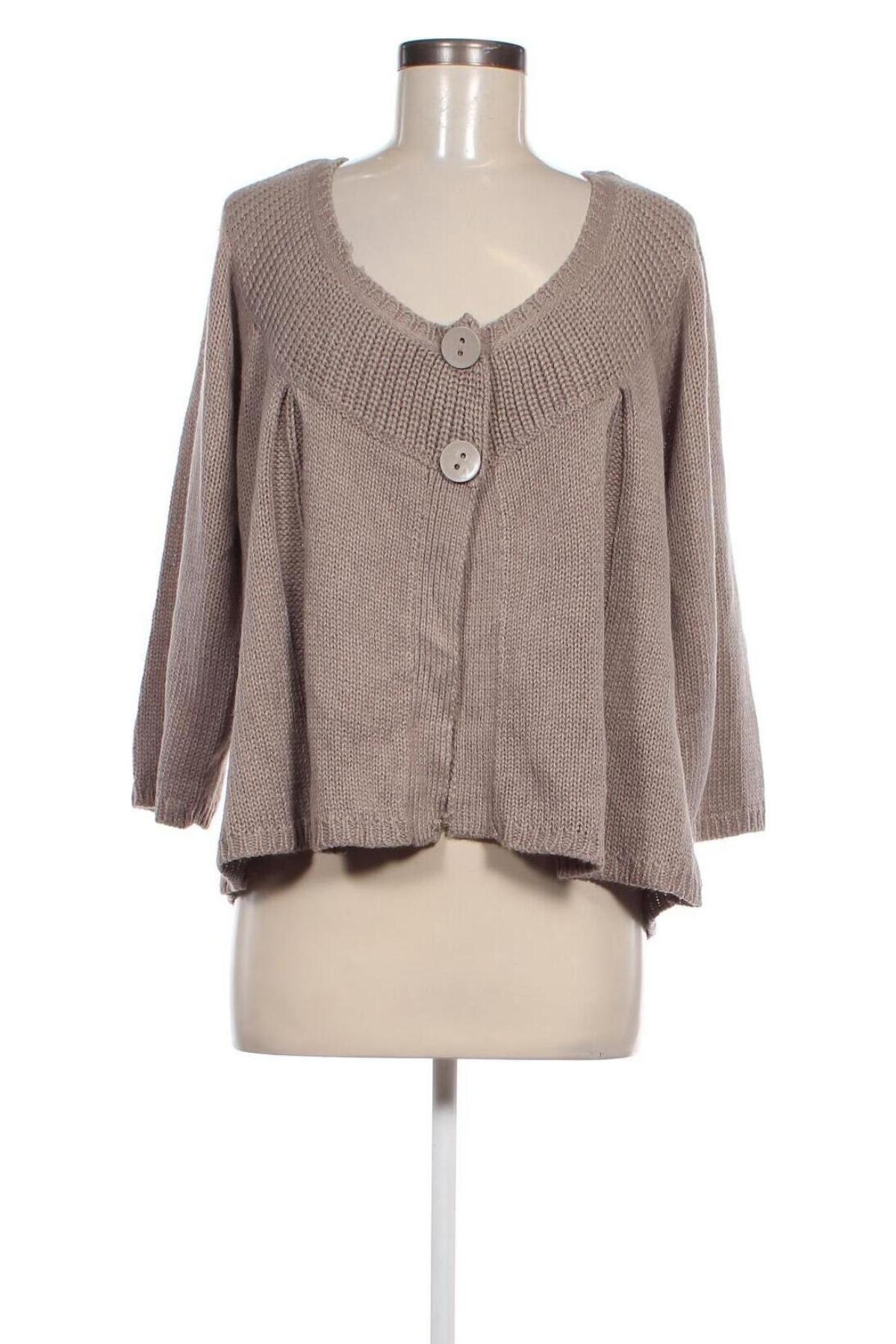 Cardigan de damă Zizzi, Mărime L, Culoare Gri, Preț 86,99 Lei