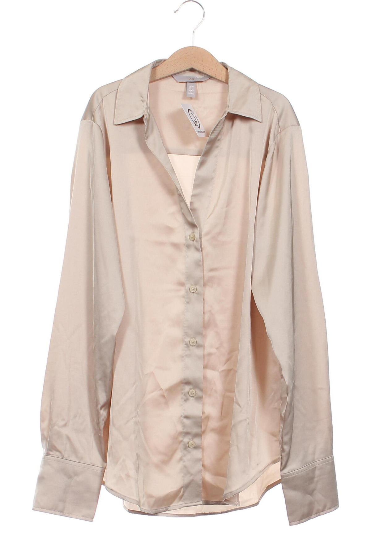 Damenbluse H&M, Größe XS, Farbe Beige, Preis € 8,99