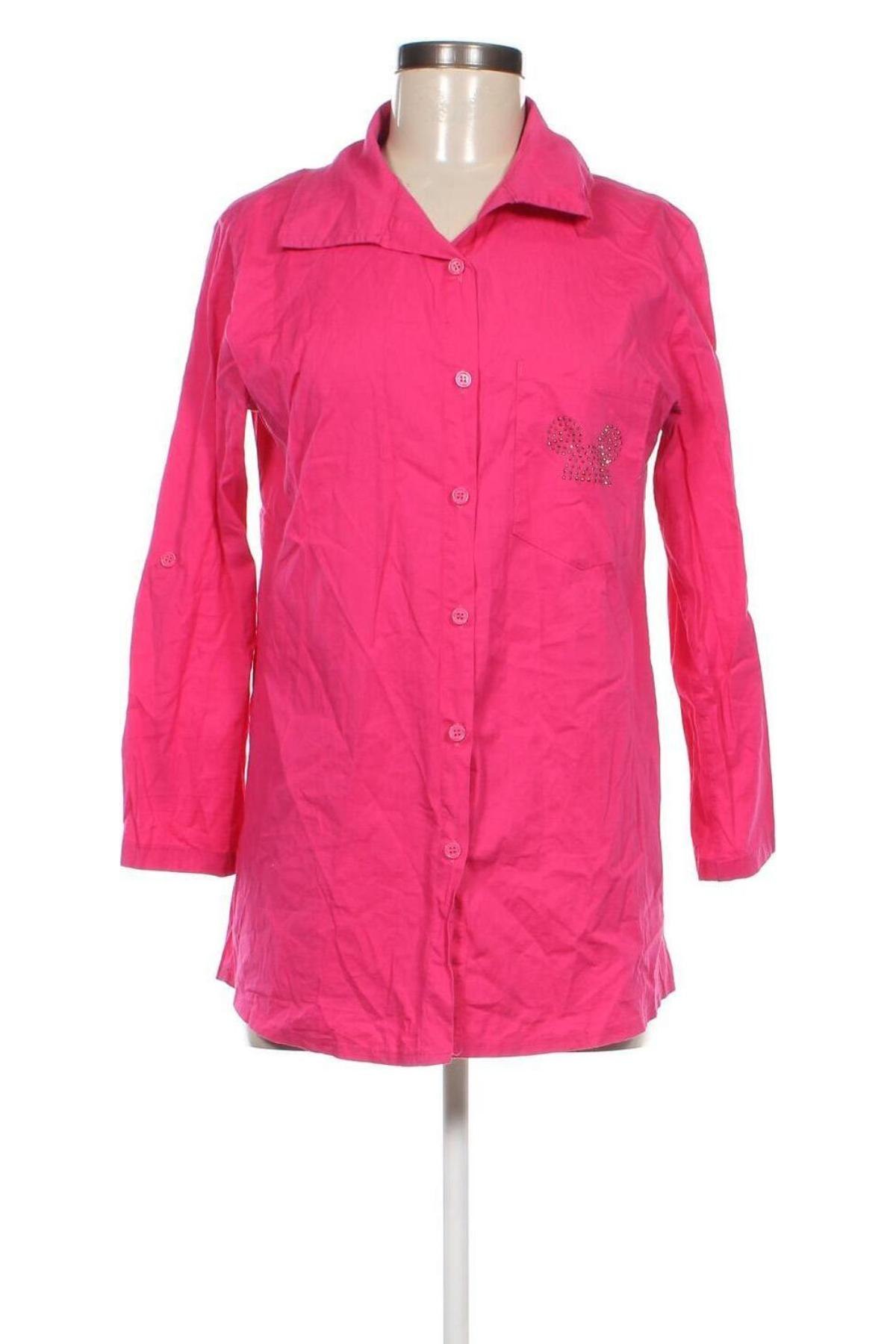 Damenbluse Made In Italy, Größe L, Farbe Rosa, Preis 6,99 €