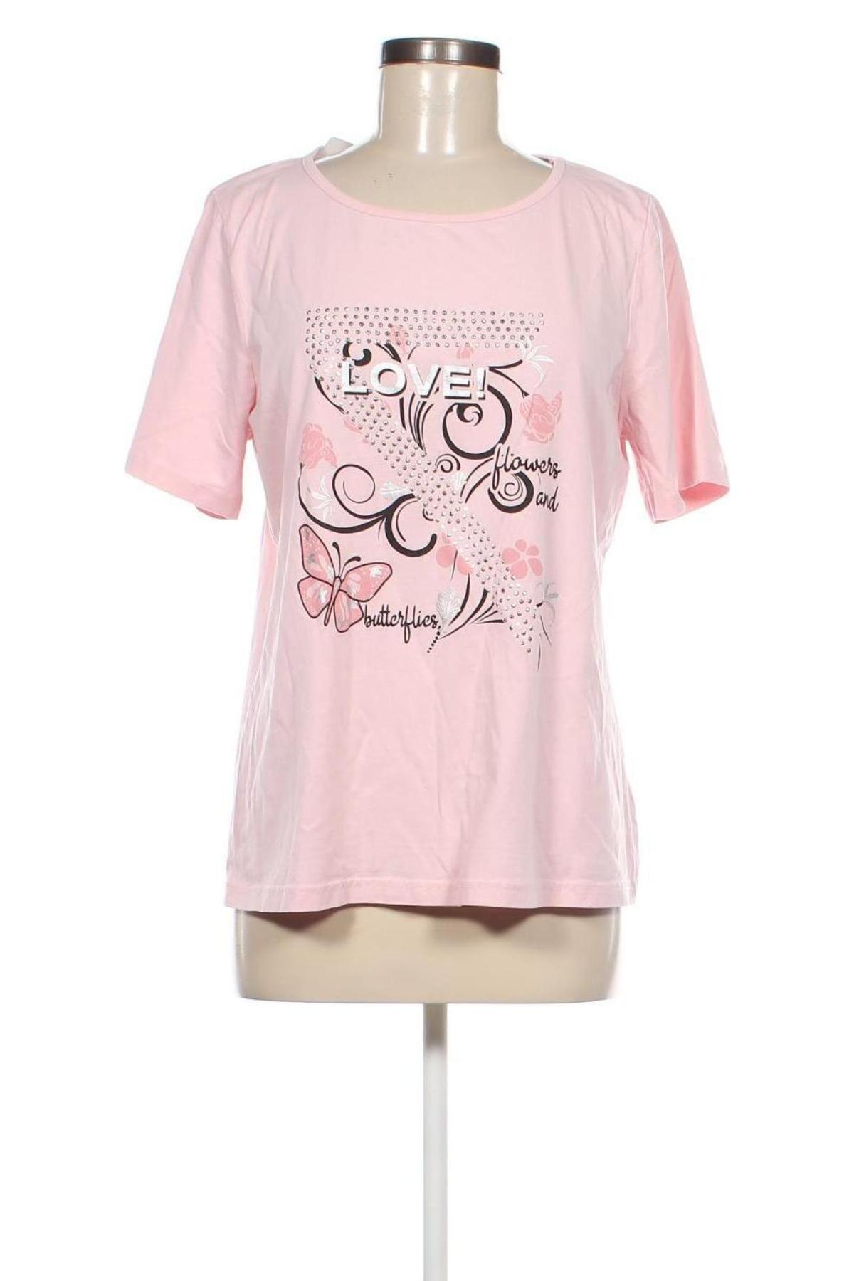 Damen T-Shirt, Größe L, Farbe Rosa, Preis 8,70 €