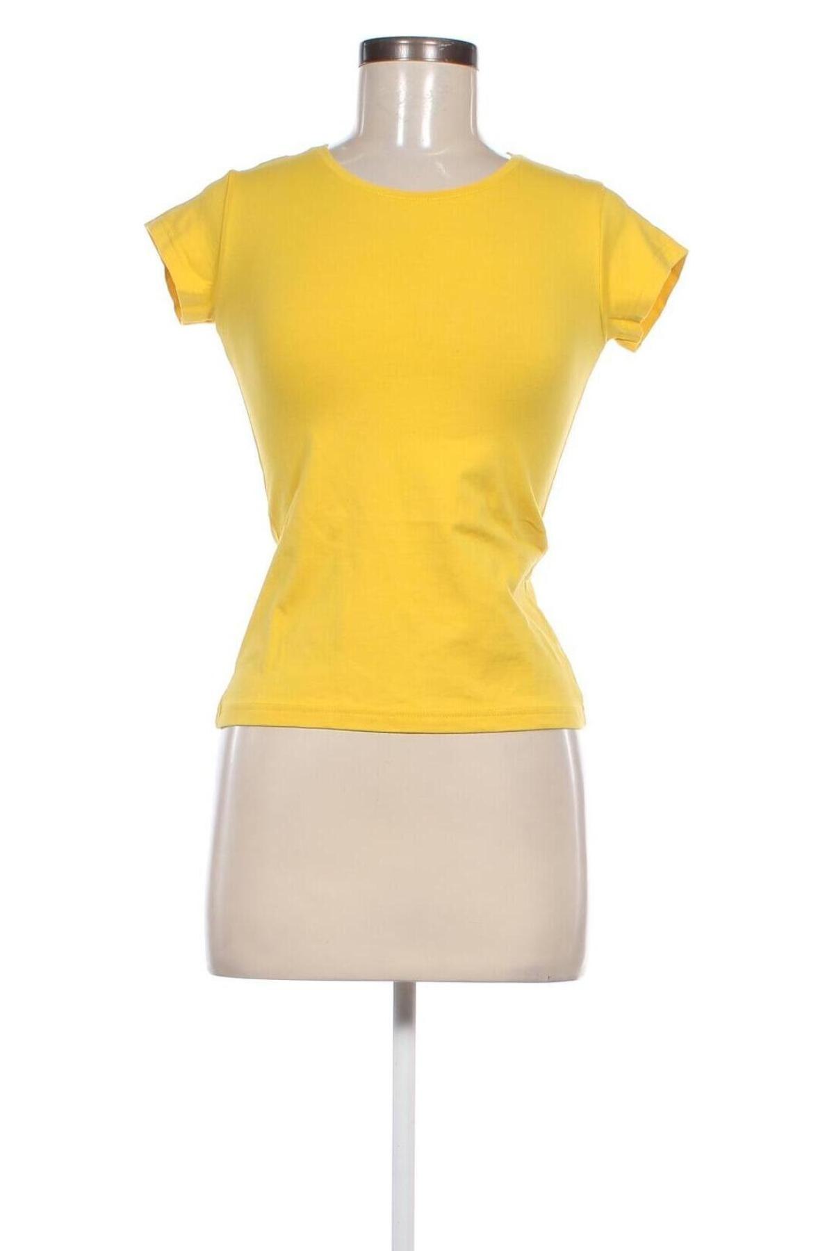 Damen T-Shirt, Größe S, Farbe Gelb, Preis 5,49 €