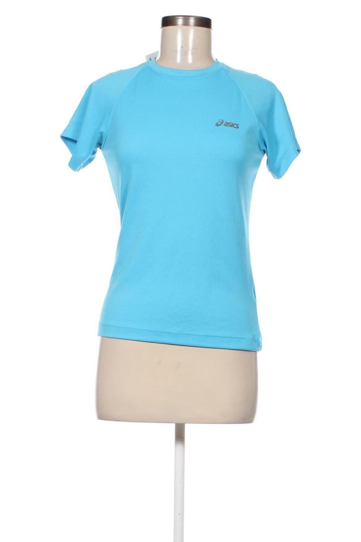 Γυναικείο t-shirt ASICS, Μέγεθος M, Χρώμα Μπλέ, Τιμή 9,99 €