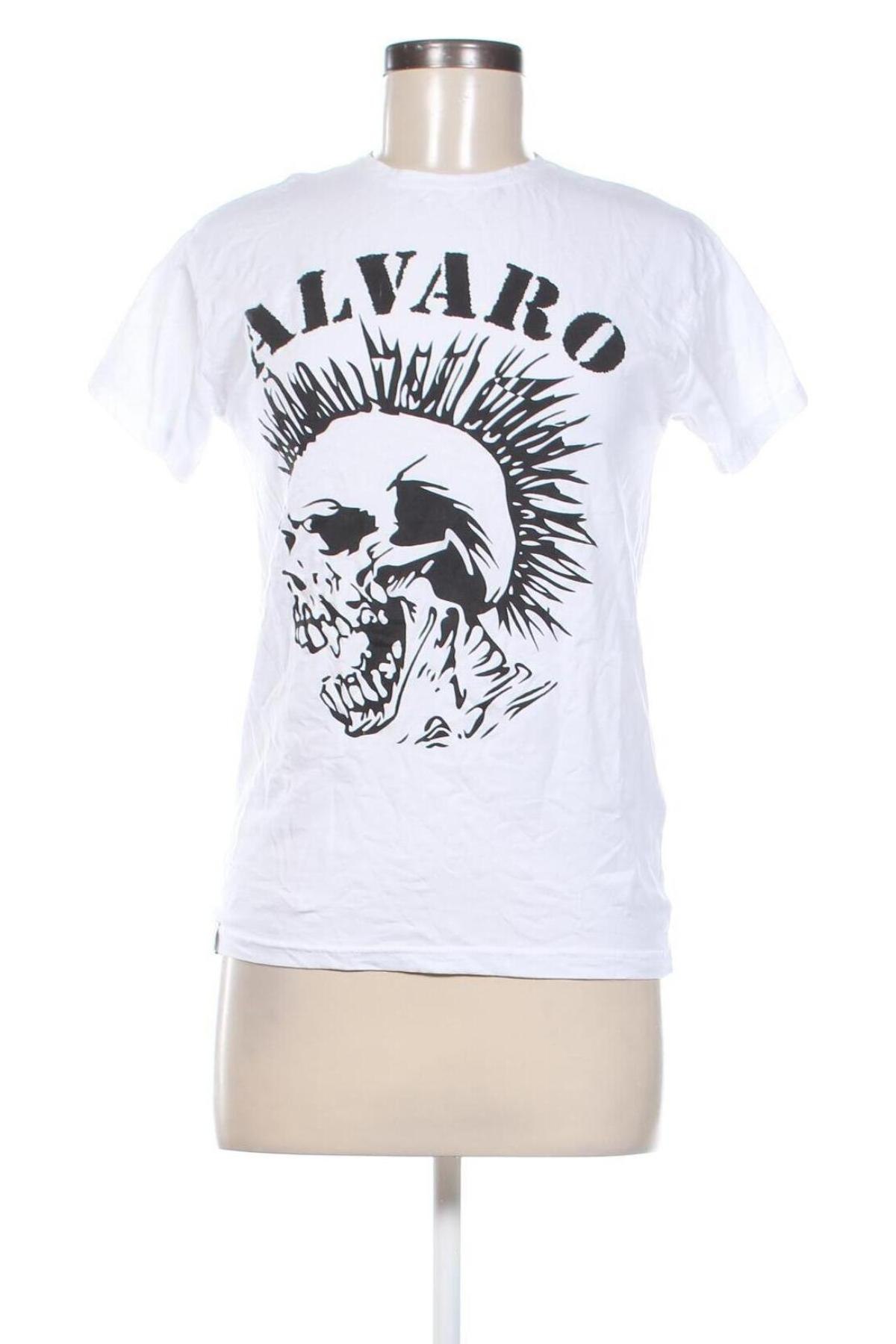 Damski T-shirt Alvaro, Rozmiar M, Kolor Biały, Cena 38,99 zł