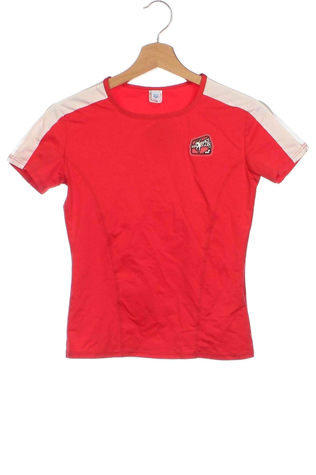 Damen T-Shirt Arena, Größe XS, Farbe Rot, Preis 3,99 €