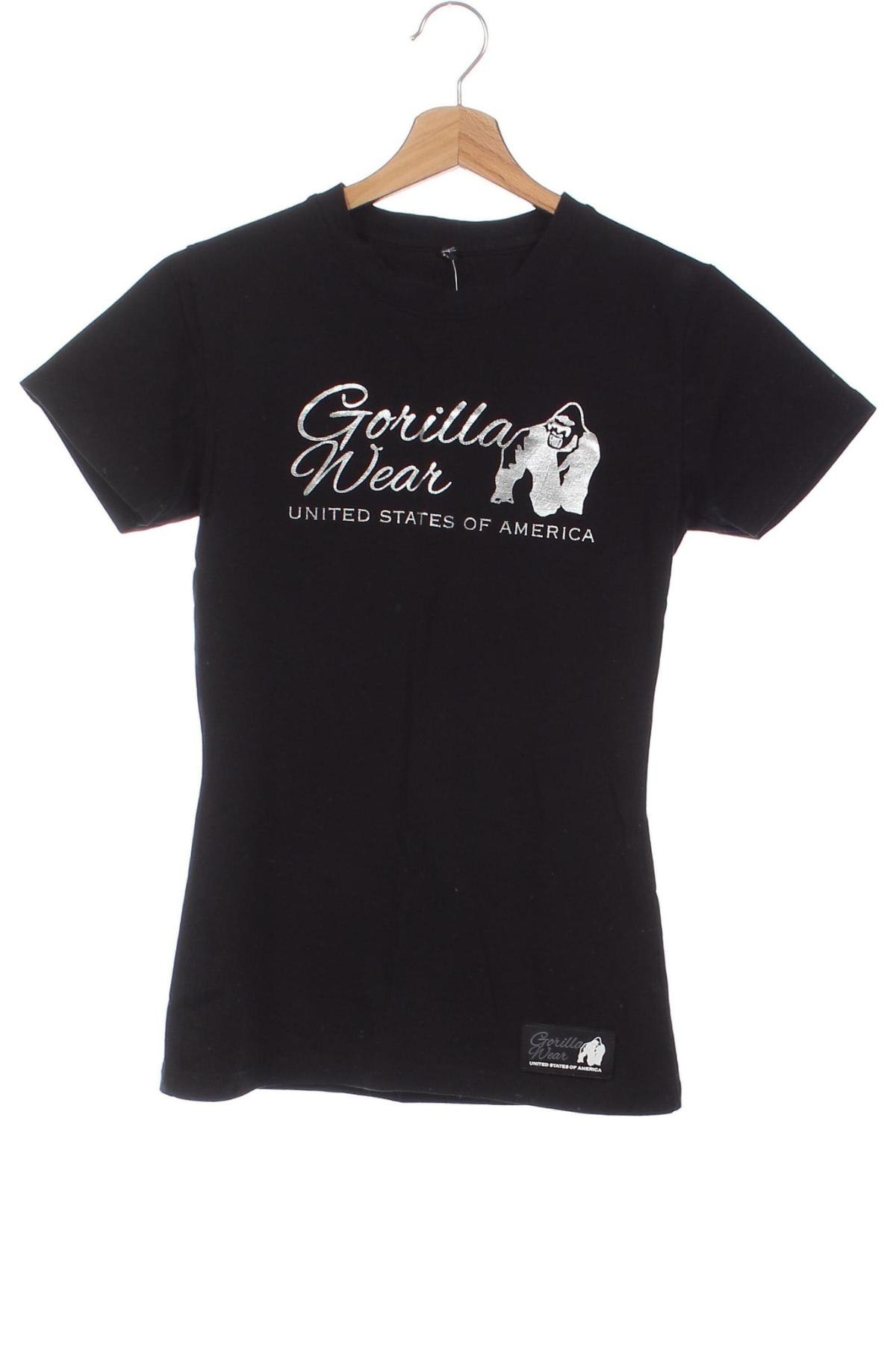 Damen T-Shirt Gorilla Wear, Größe XS, Farbe Schwarz, Preis € 9,21