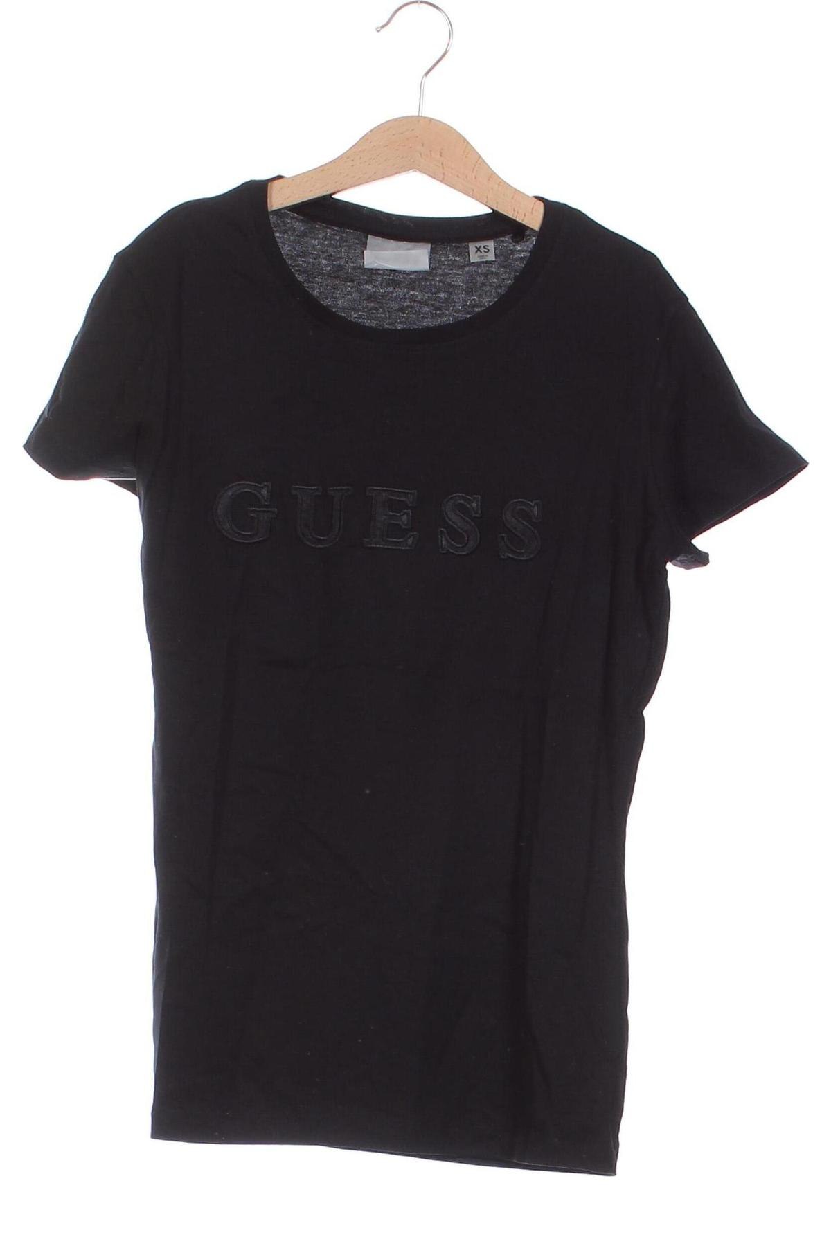 Damen T-Shirt Guess, Größe XS, Farbe Schwarz, Preis € 11,99