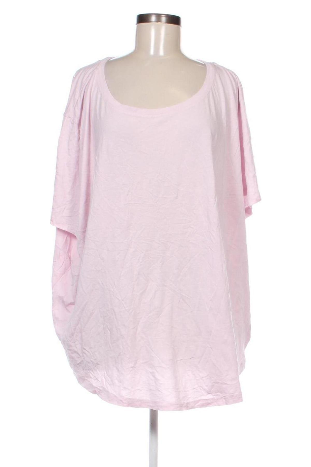 Damen T-Shirt H&M, Größe 4XL, Farbe Rosa, Preis 10,49 €