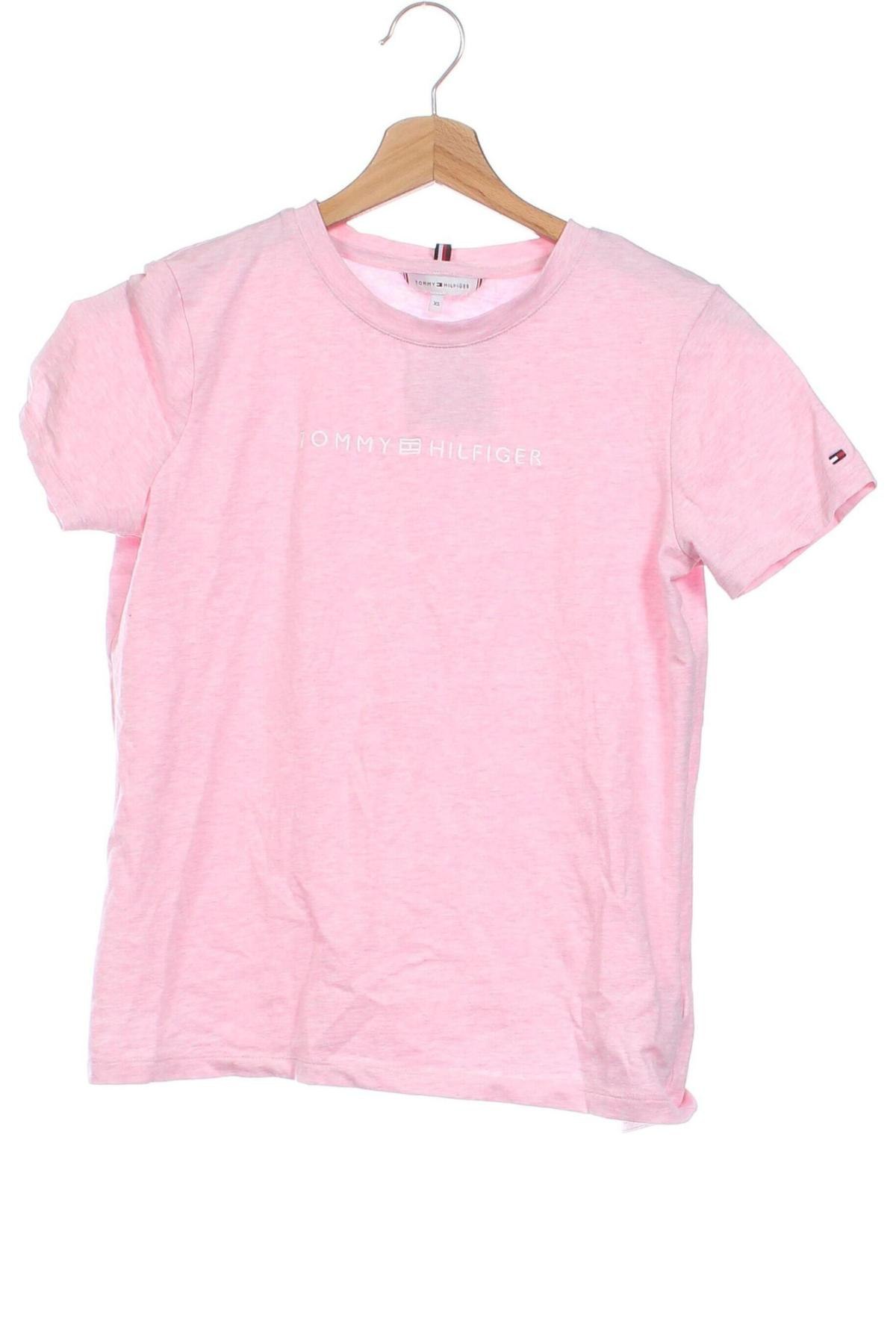 Damen T-Shirt Tommy Hilfiger, Größe XS, Farbe Rosa, Preis € 12,49