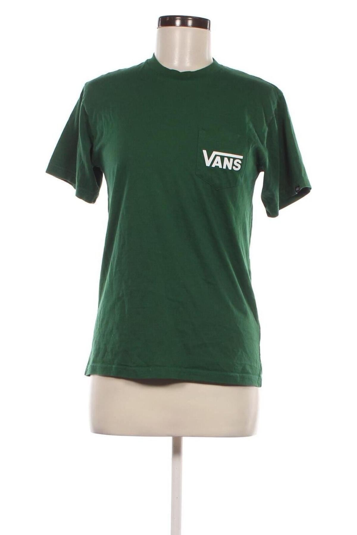 Damski T-shirt Vans, Rozmiar S, Kolor Zielony, Cena 32,99 zł