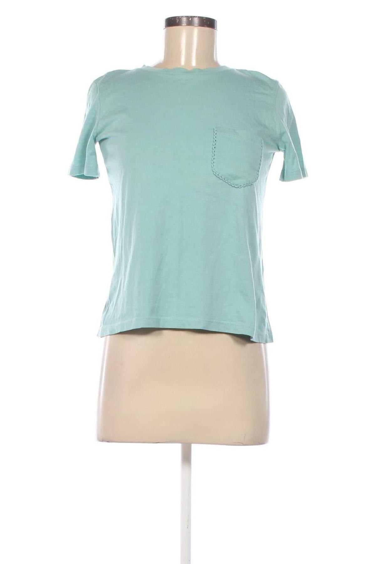 Damen T-Shirt Zara, Größe S, Farbe Grün, Preis € 6,00