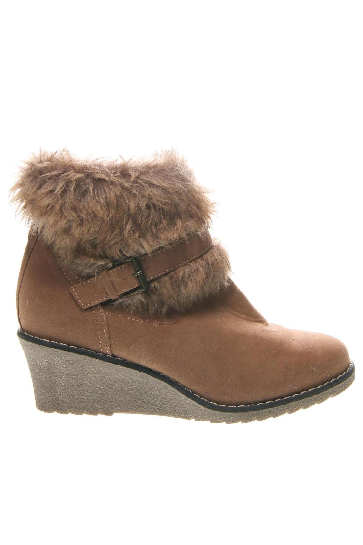 Damen Stiefeletten, Größe 40, Farbe Beige, Preis 20,99 €