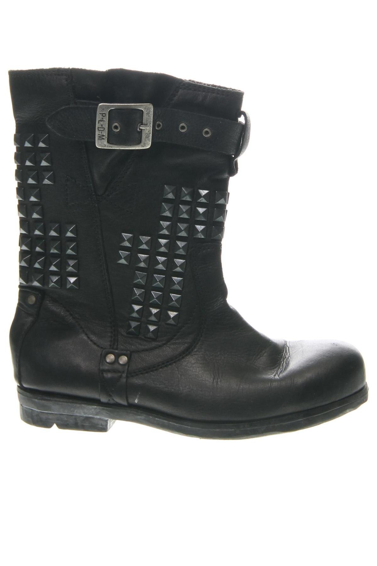 Damen Stiefeletten PLDM, Größe 39, Farbe Schwarz, Preis € 23,99