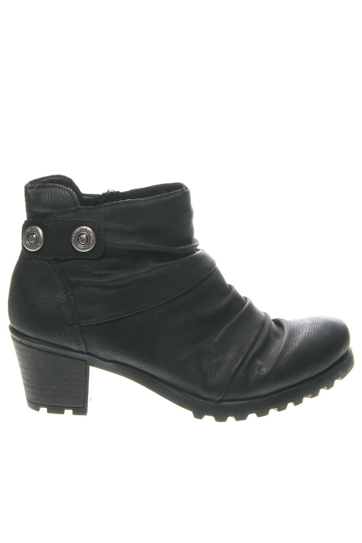 Botine de damă Rieker, Mărime 36, Culoare Negru, Preț 246,99 Lei