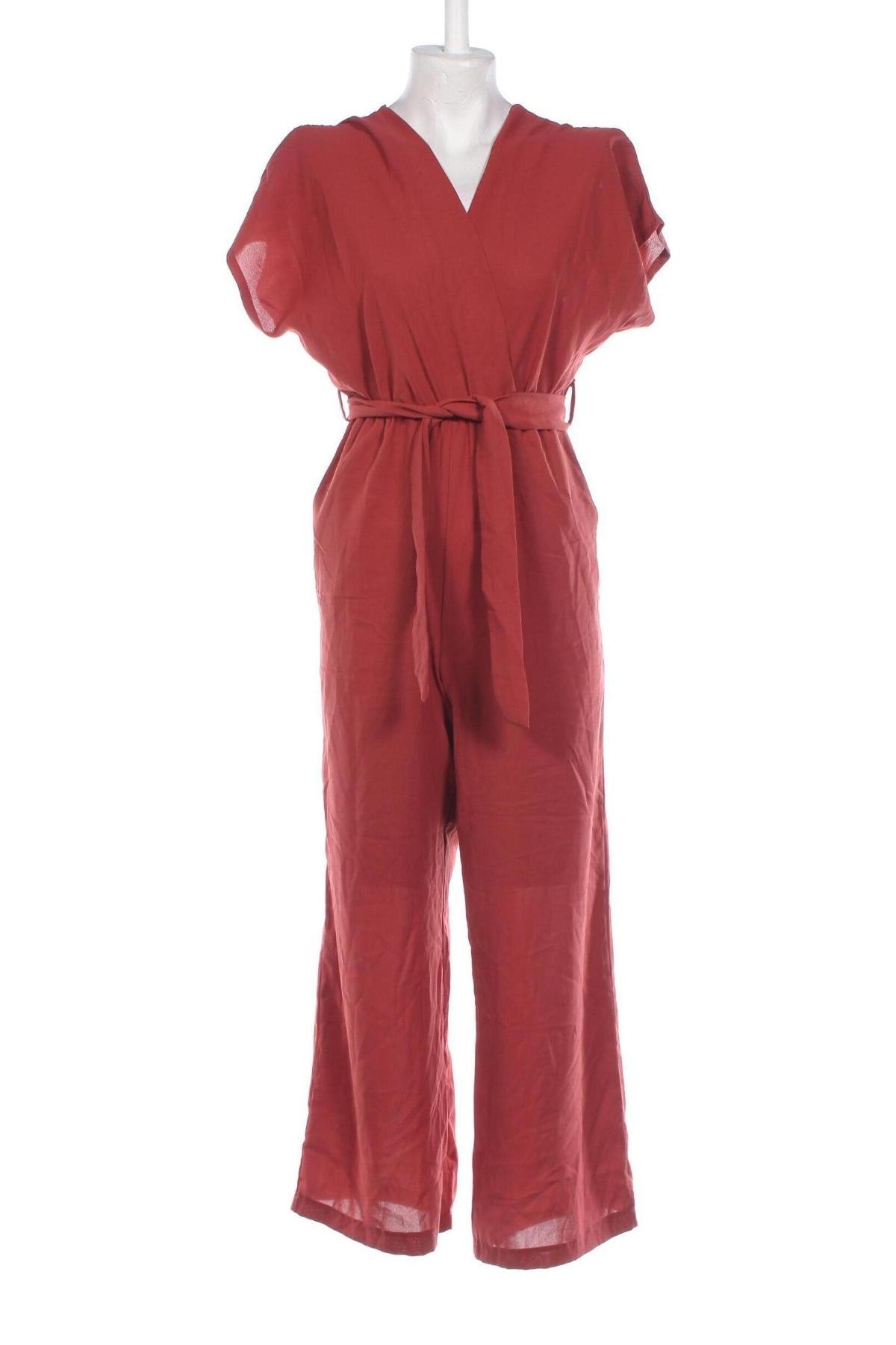 Langer Damen-Overall, Größe M, Farbe Aschrosa, Preis € 11,99