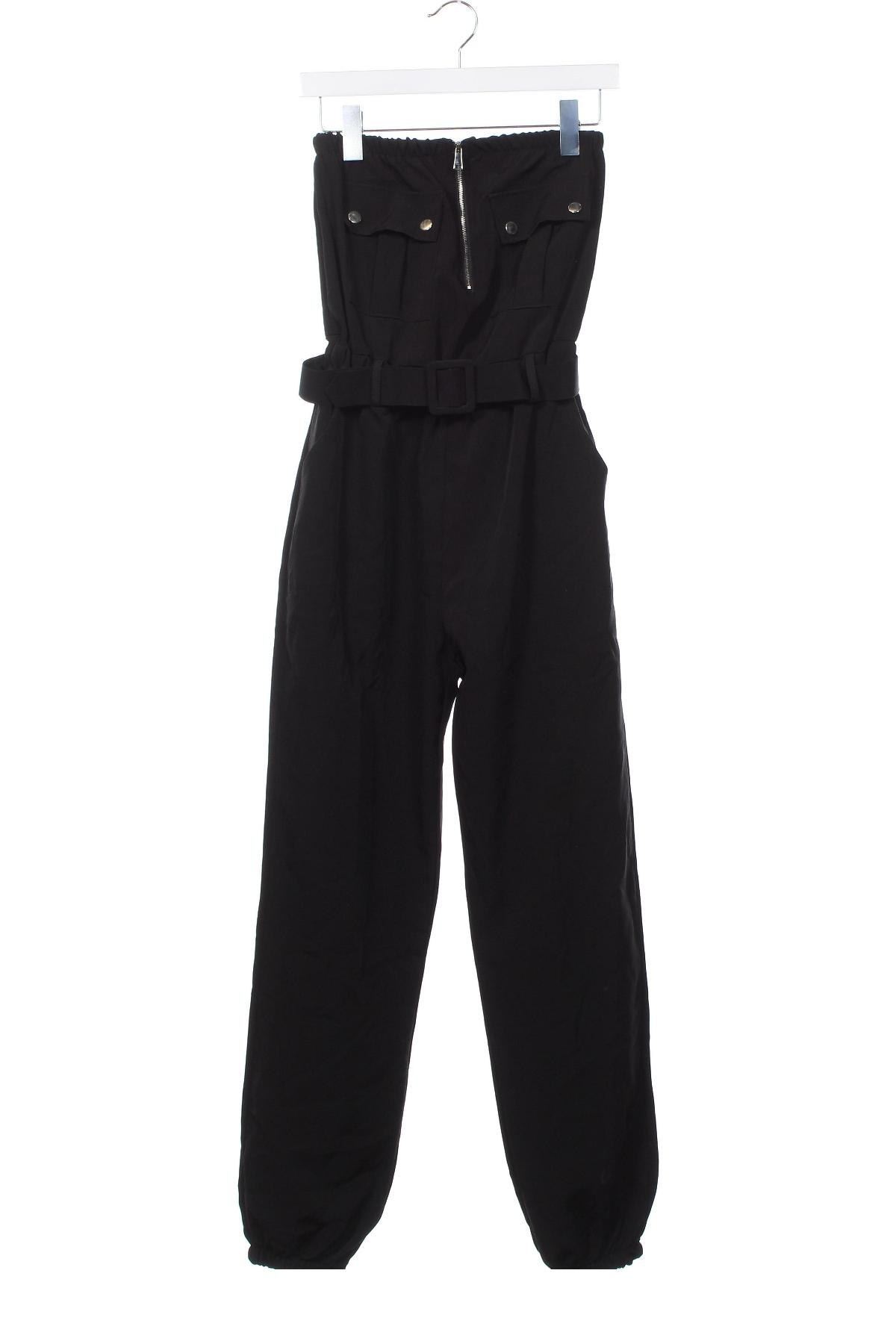 Langer Damen-Overall, Größe M, Farbe Schwarz, Preis 11,99 €