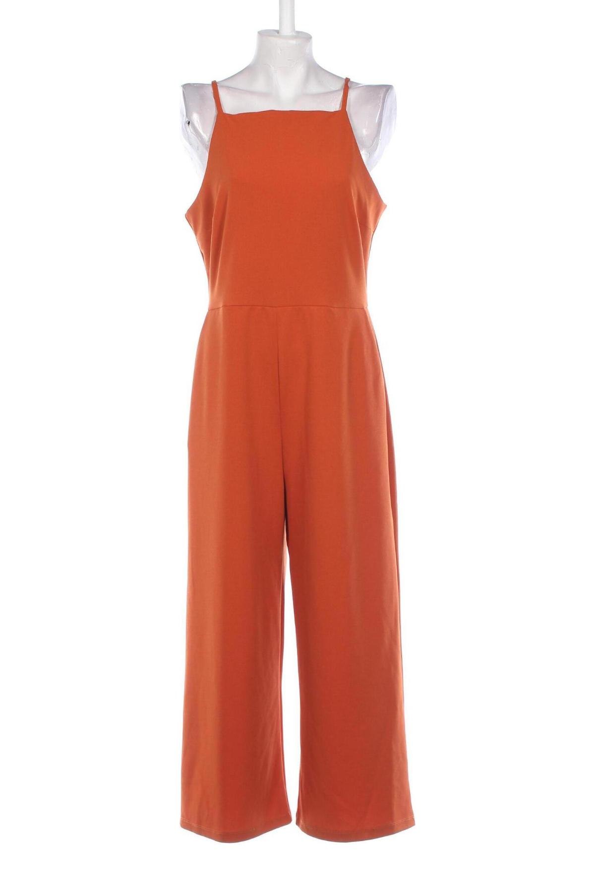 Langer Damen-Overall, Größe M, Farbe Orange, Preis € 15,99