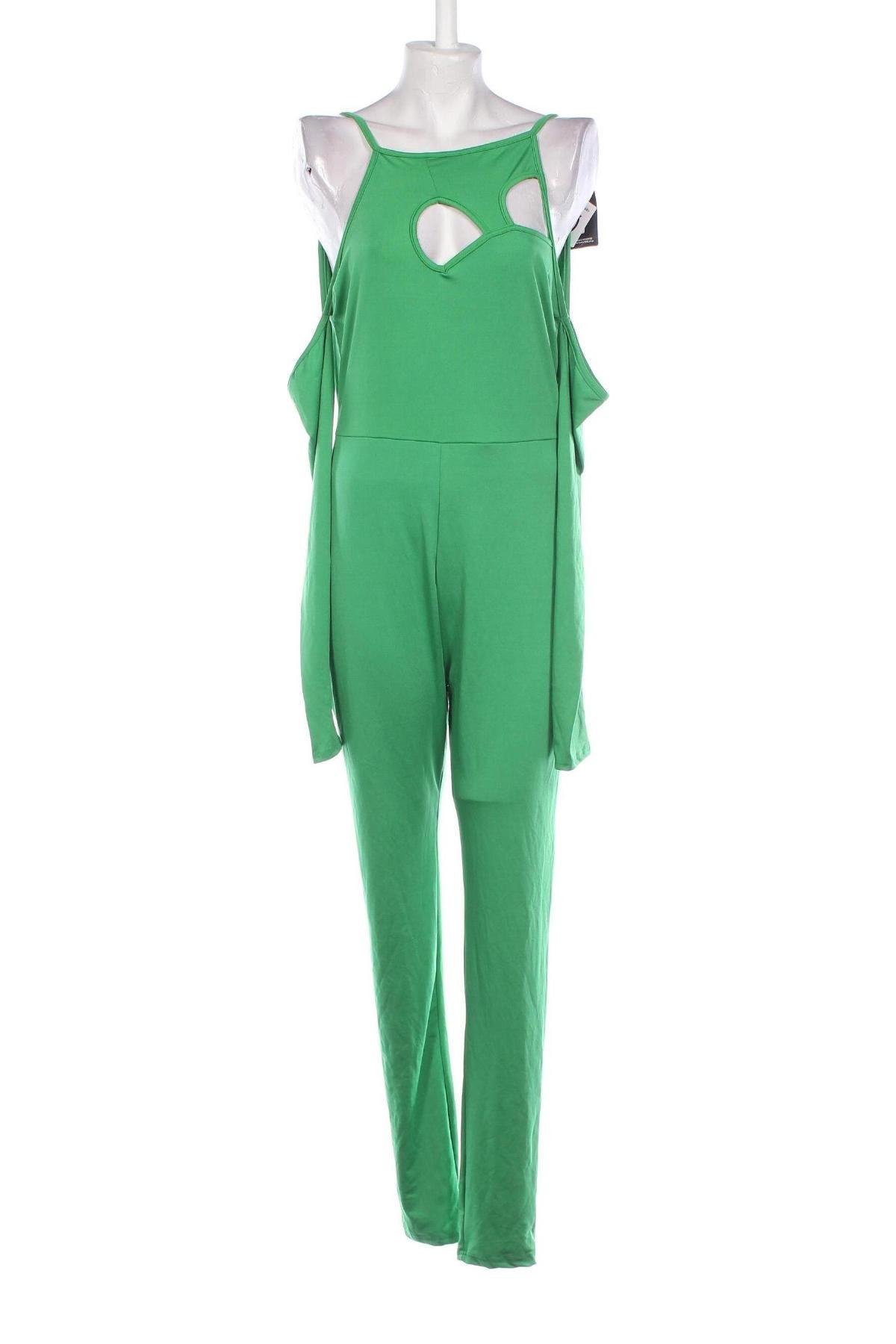 Salopetă lungă de damă Pretty Little Thing, Mărime XL, Culoare Verde, Preț 162,99 Lei