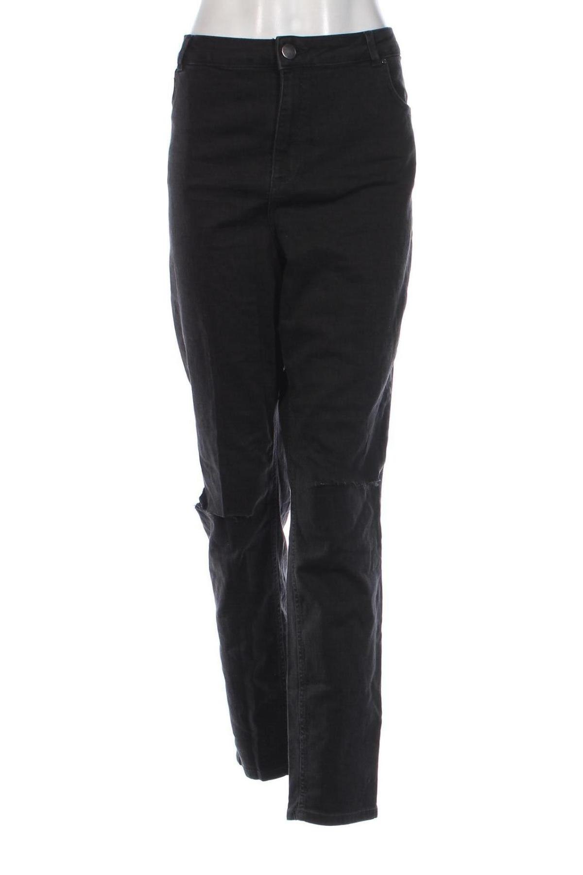 Damen Jeans ASOS, Größe XXL, Farbe Schwarz, Preis € 14,99