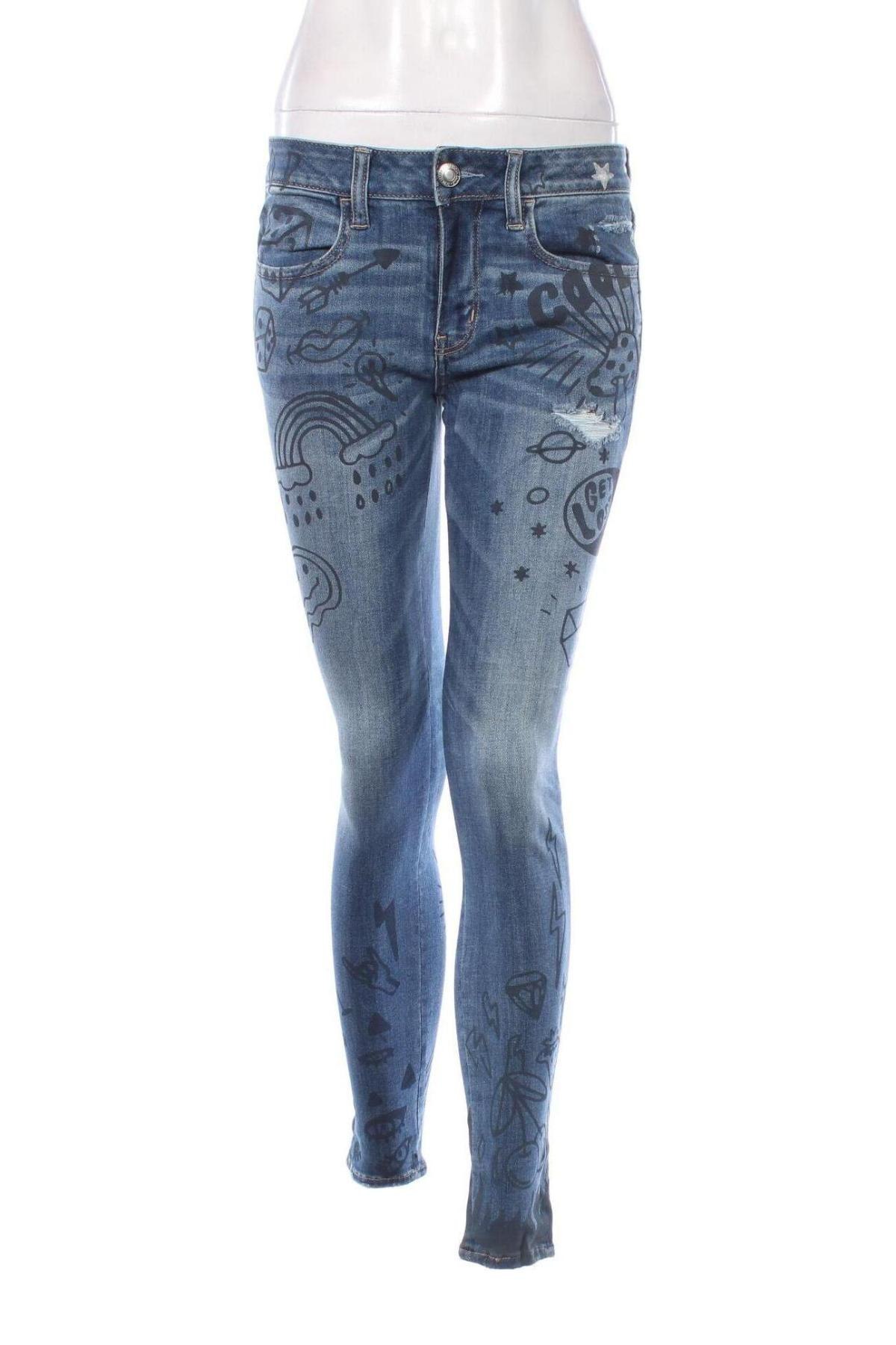 Damen Jeans American Eagle, Größe M, Farbe Blau, Preis € 19,99