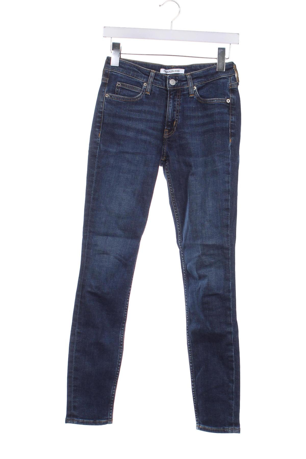 Dámske džínsy  Calvin Klein Jeans, Veľkosť XS, Farba Modrá, Cena  20,95 €