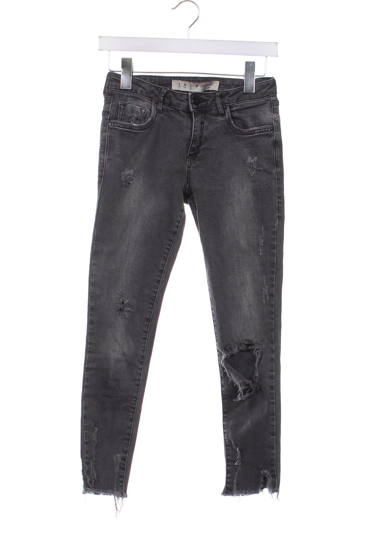 Damskie jeansy Denim Co., Rozmiar XS, Kolor Szary, Cena 36,99 zł