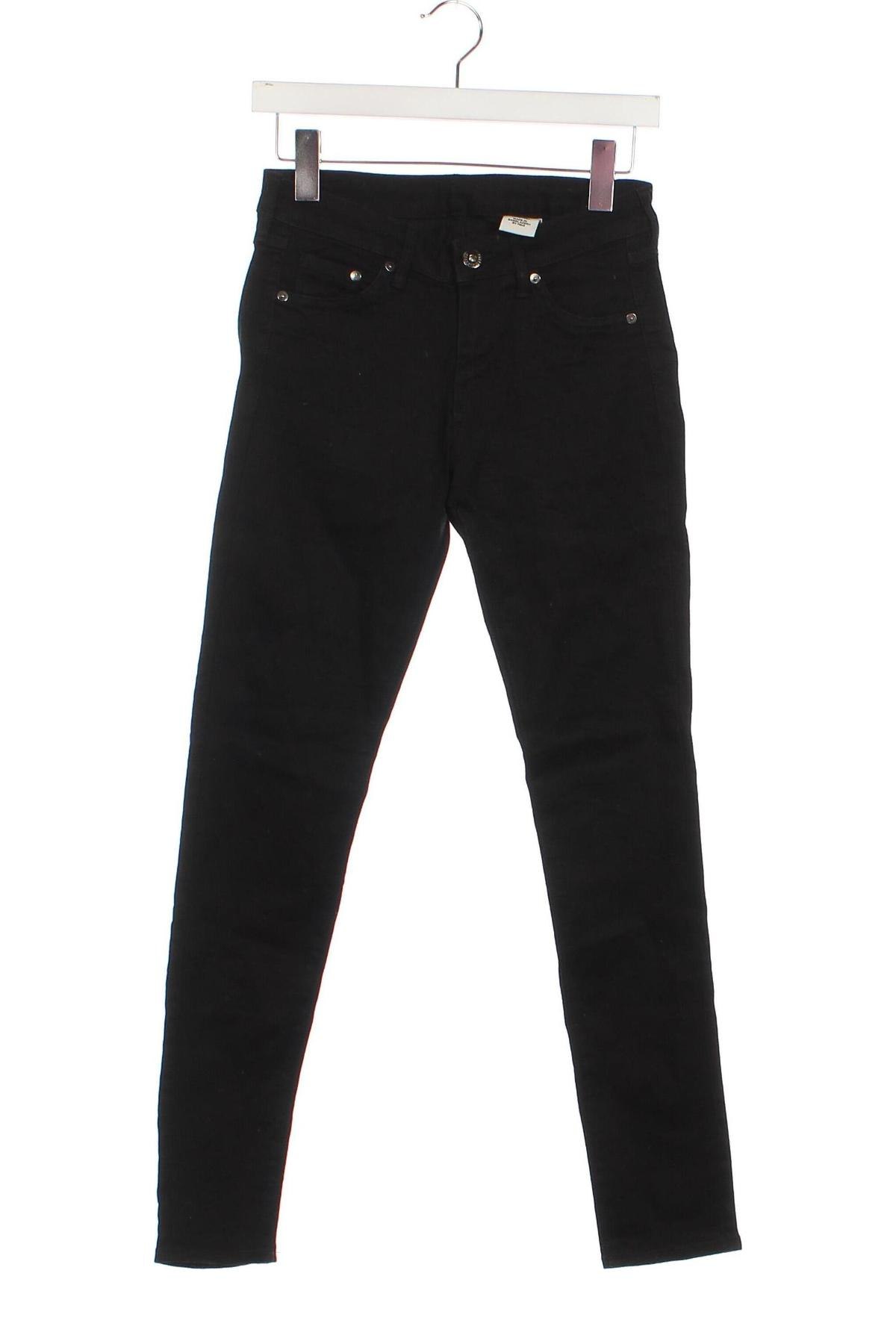 Blugi de femei H&M, Mărime XS, Culoare Negru, Preț 38,99 Lei