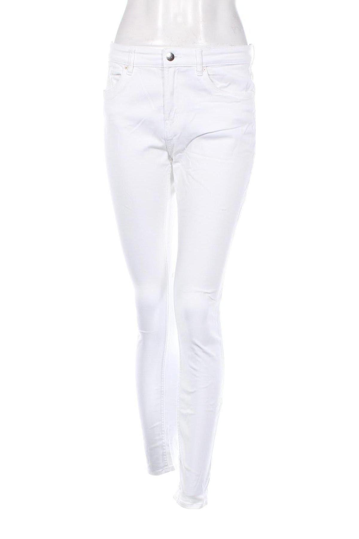 Damen Jeans H&M, Größe M, Farbe Weiß, Preis 7,49 €