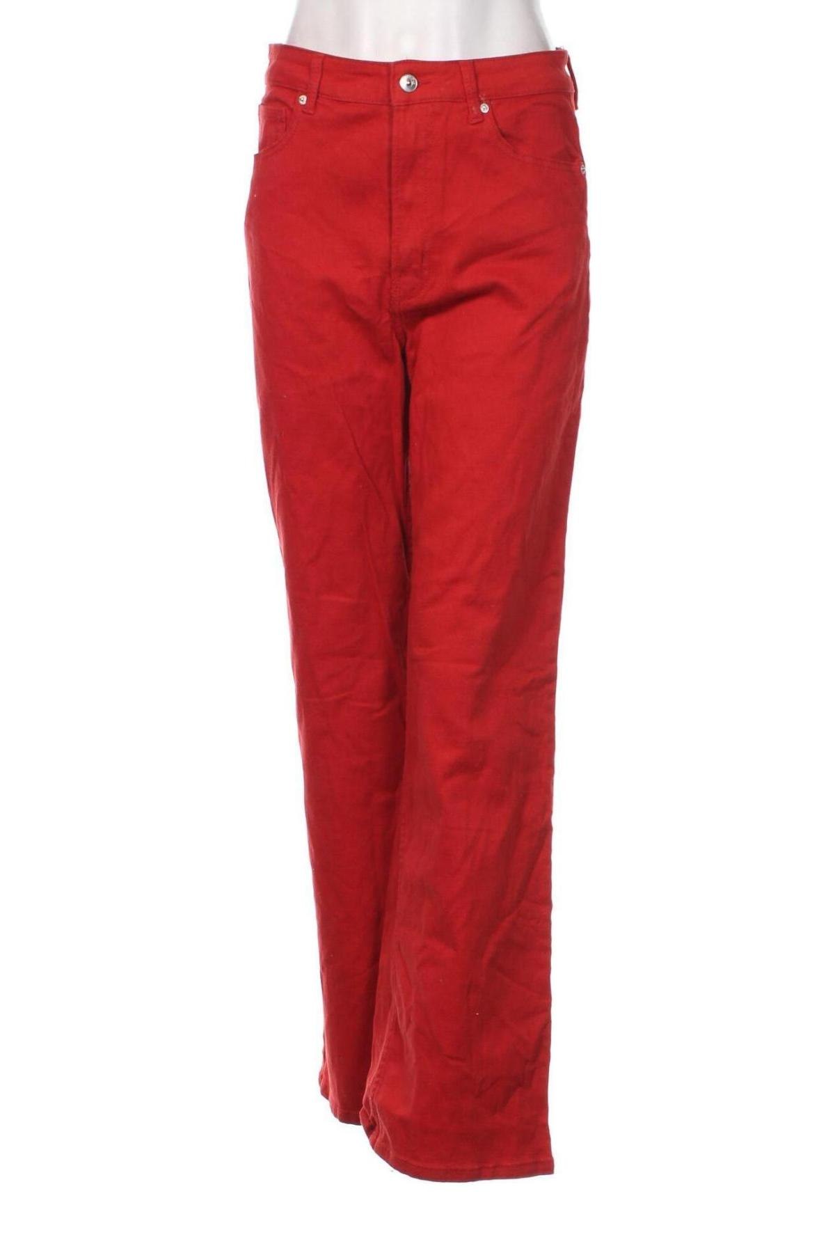 Damen Jeans H&M Divided, Größe M, Farbe Rot, Preis 14,99 €