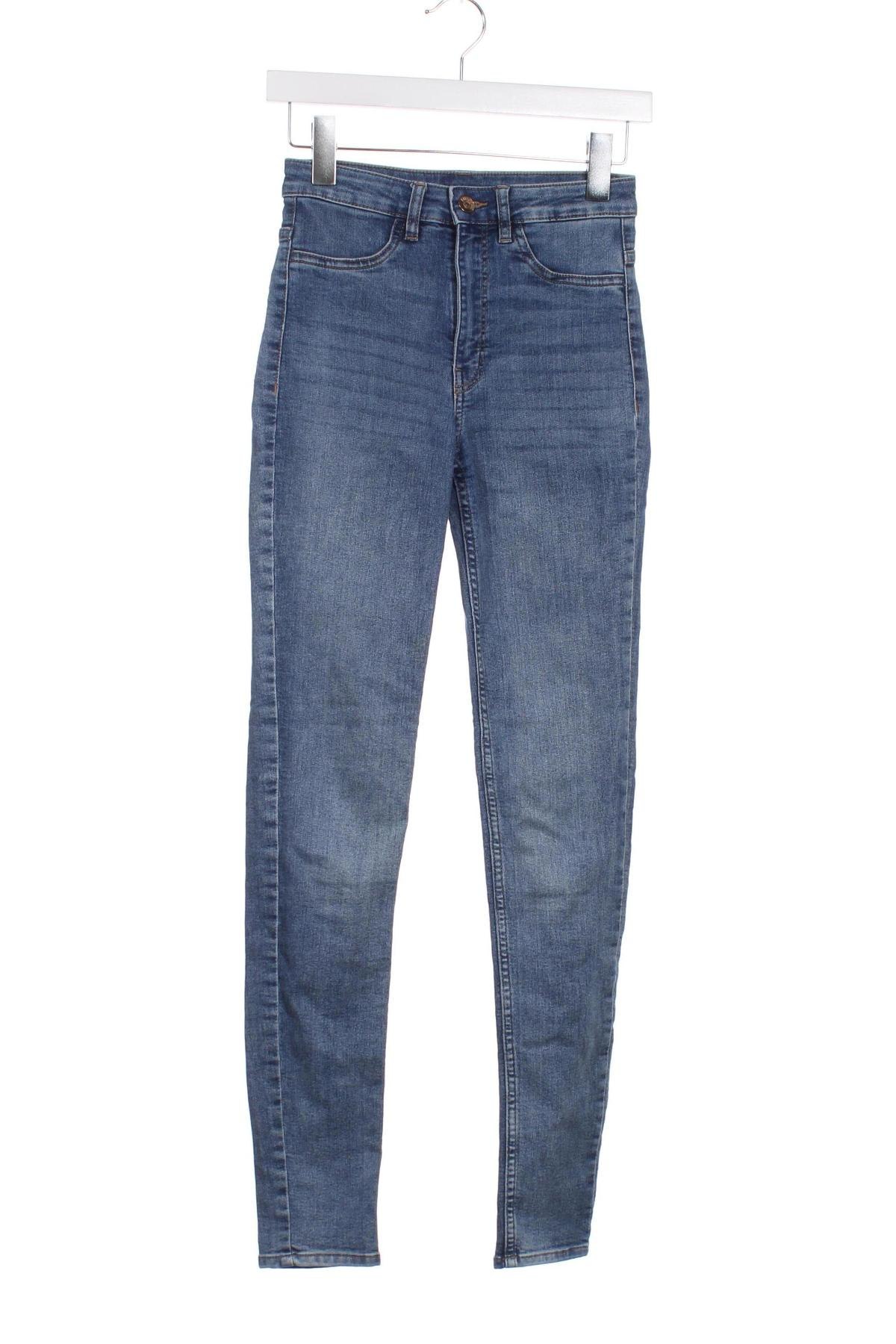 Damskie jeansy H&M Divided, Rozmiar S, Kolor Niebieski, Cena 80,99 zł